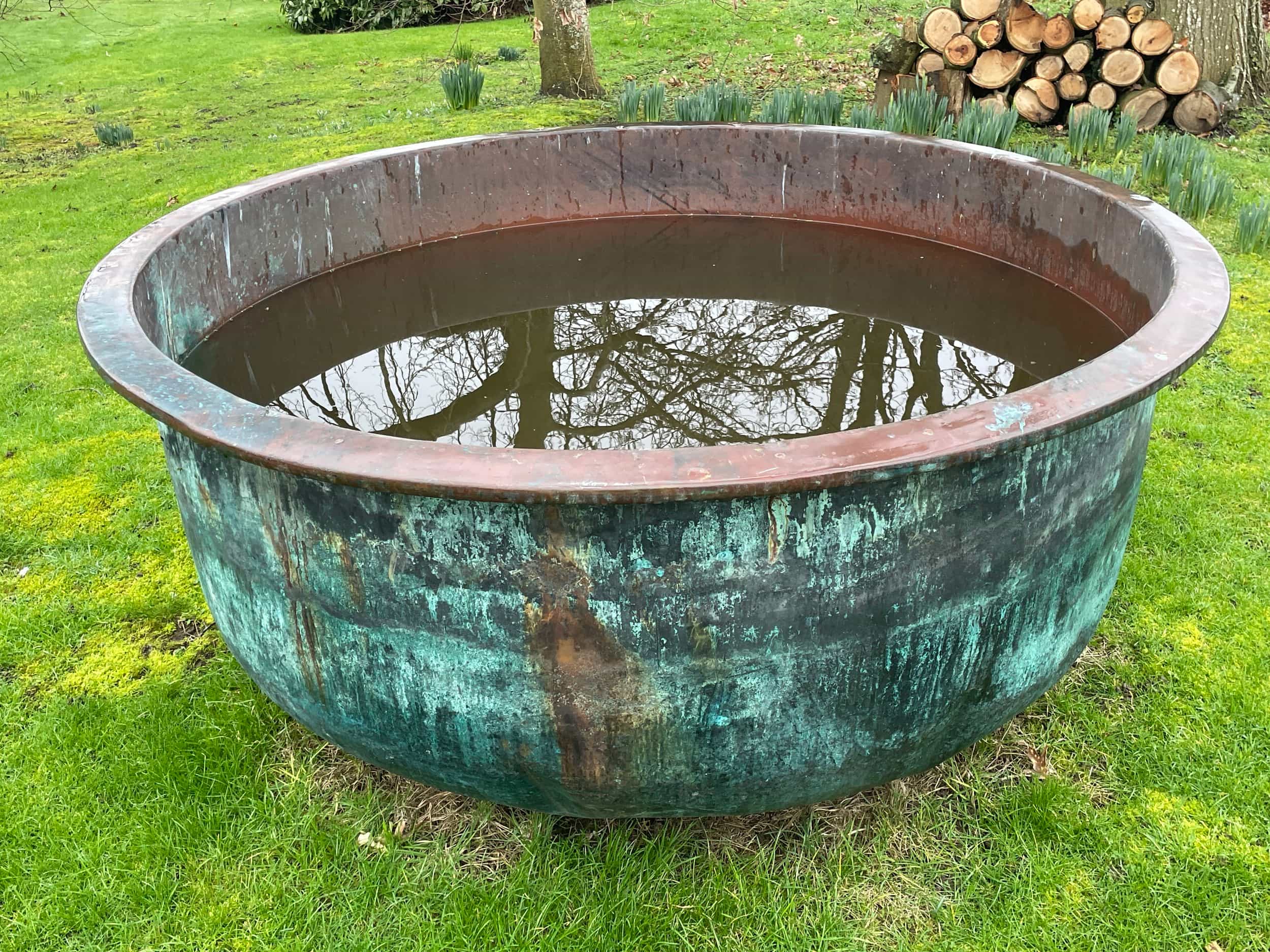 Copper vat