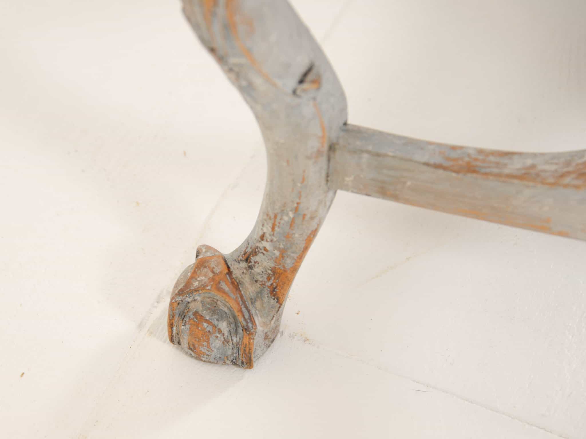 Set of four dining chairs