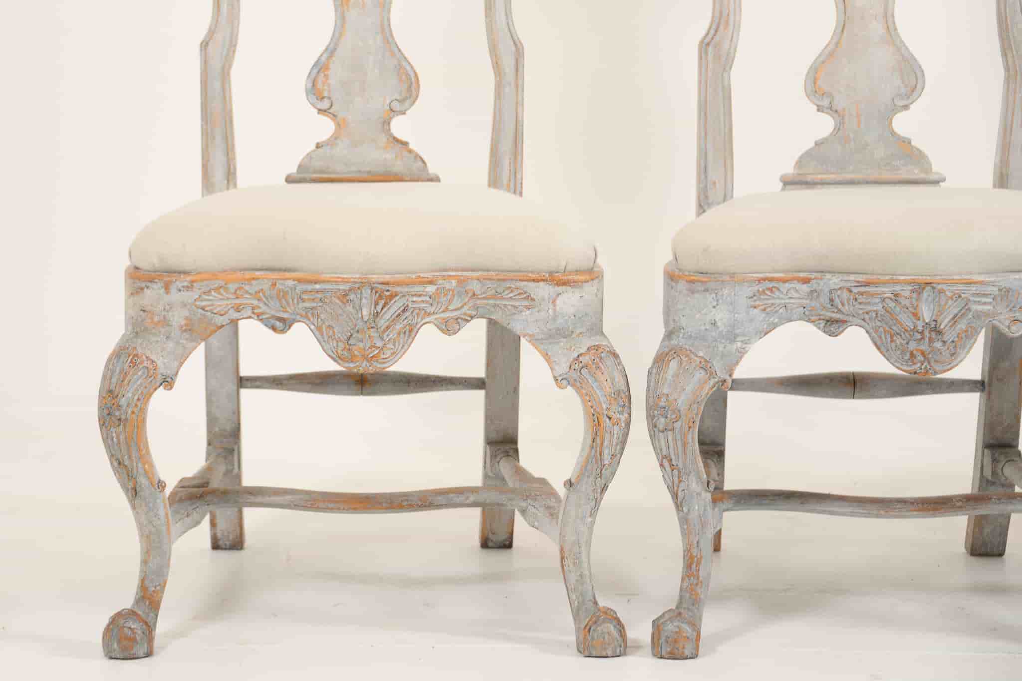 Set of 4 Swedish Dining Chairs gallery image 7