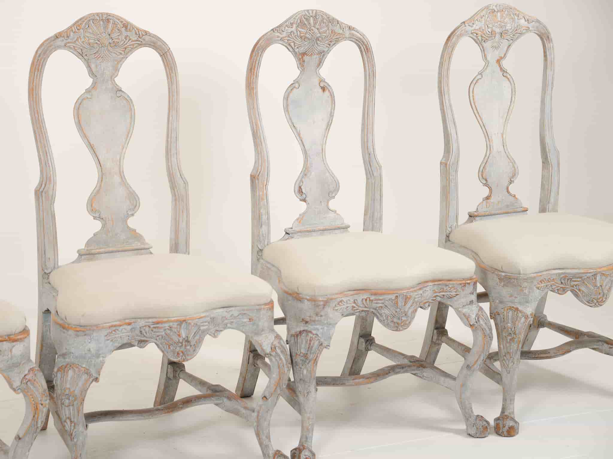 Set of 4 Swedish Dining Chairs gallery image 10
