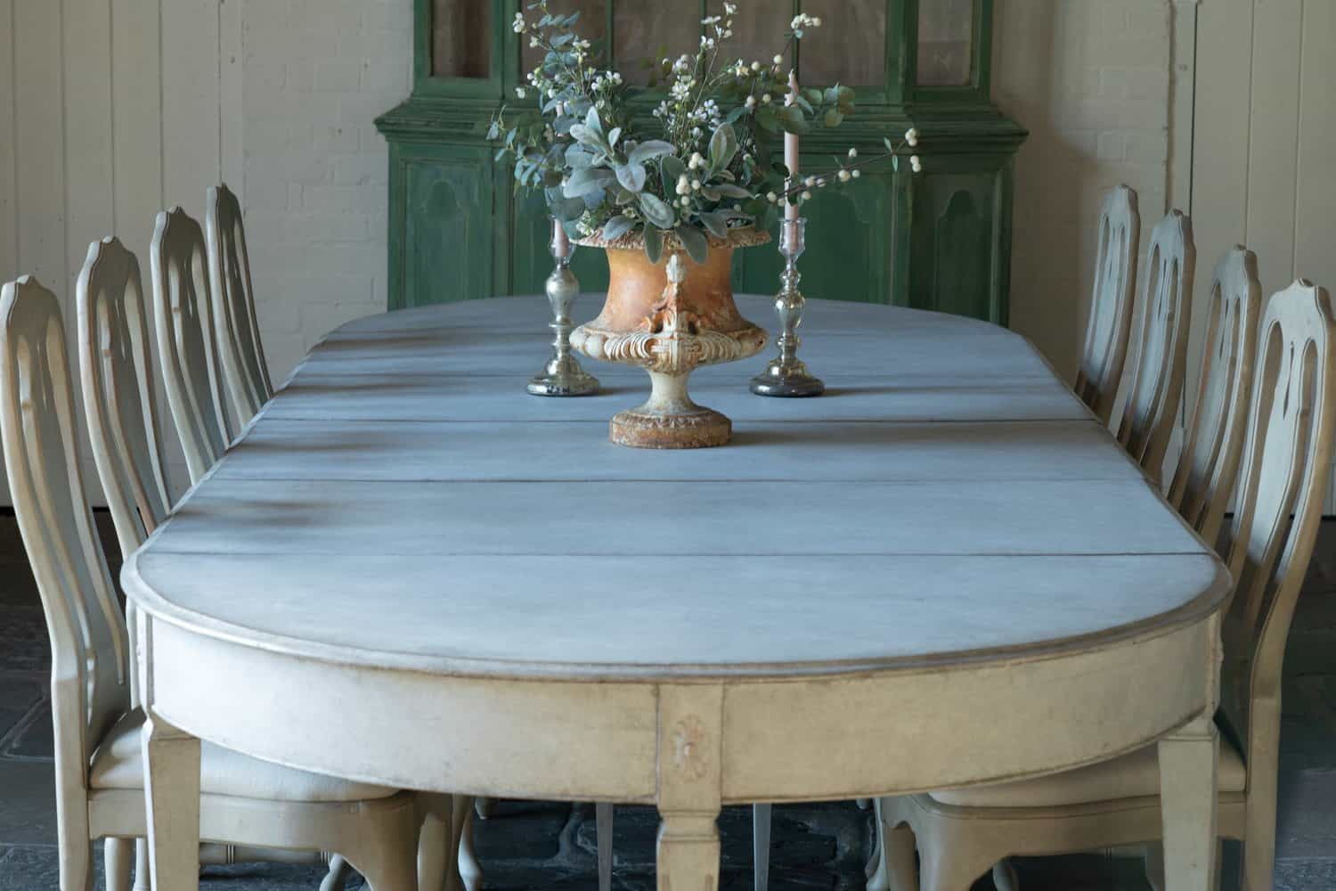 Swedish 19th Century Extending Dining Table