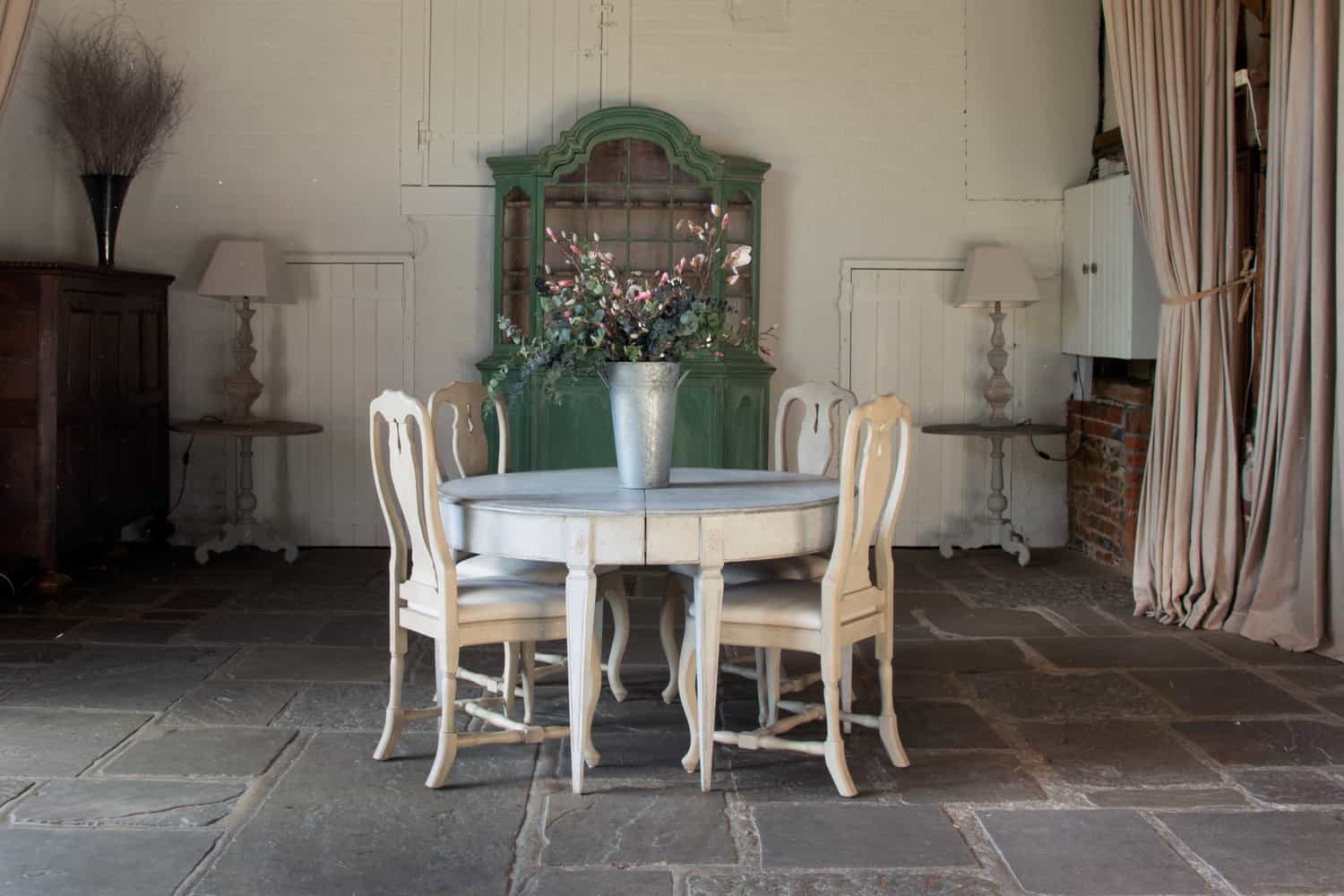 Swedish 19th Century Extending Dining Table