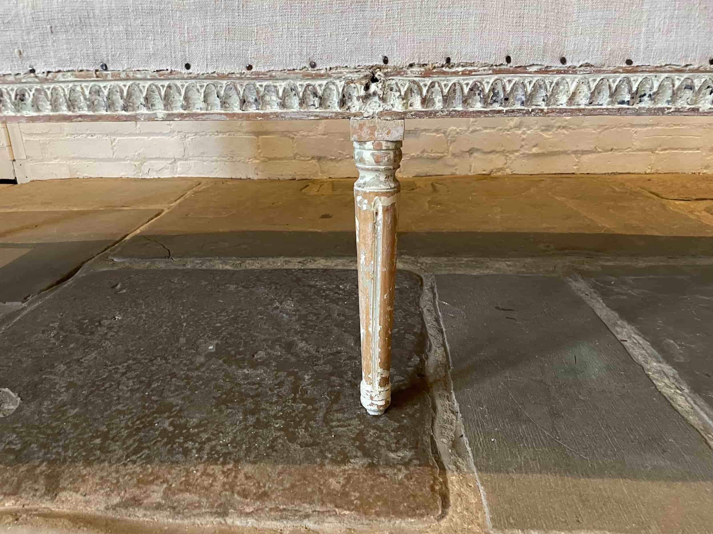 Gustavian Upholstered Sofa gallery image 3