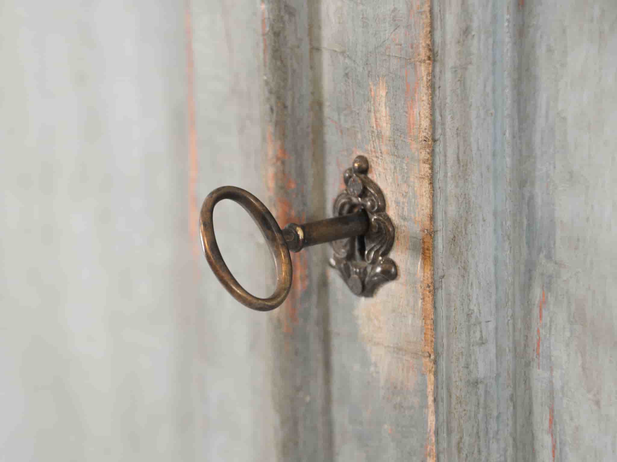 Italian Painted Cupboard gallery image 1