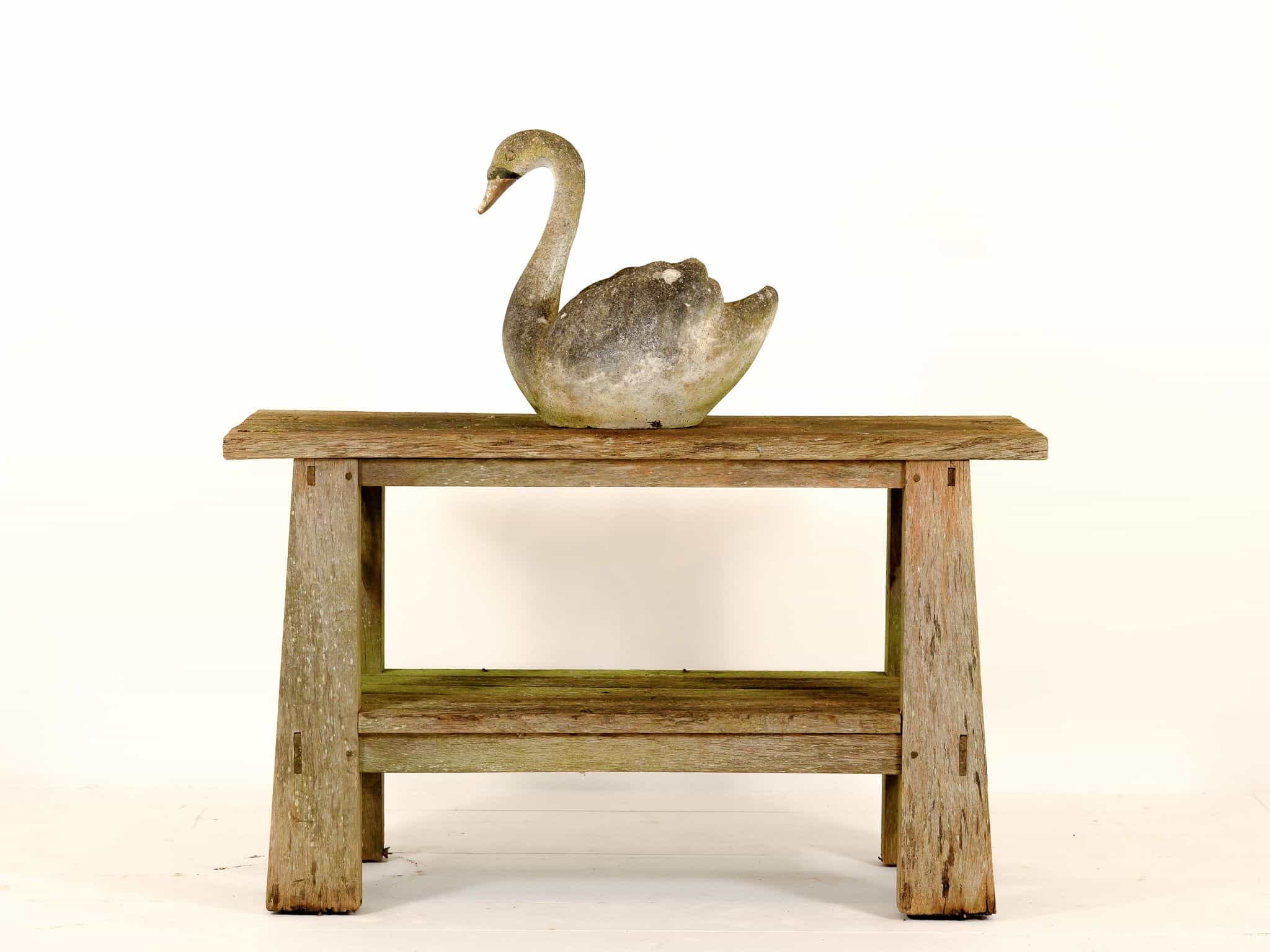 Oak Garden Display Table