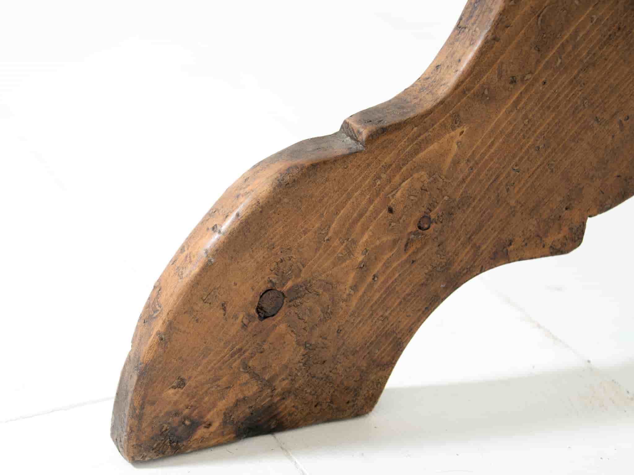 Italian 330cm polished wood dining table gallery image 4