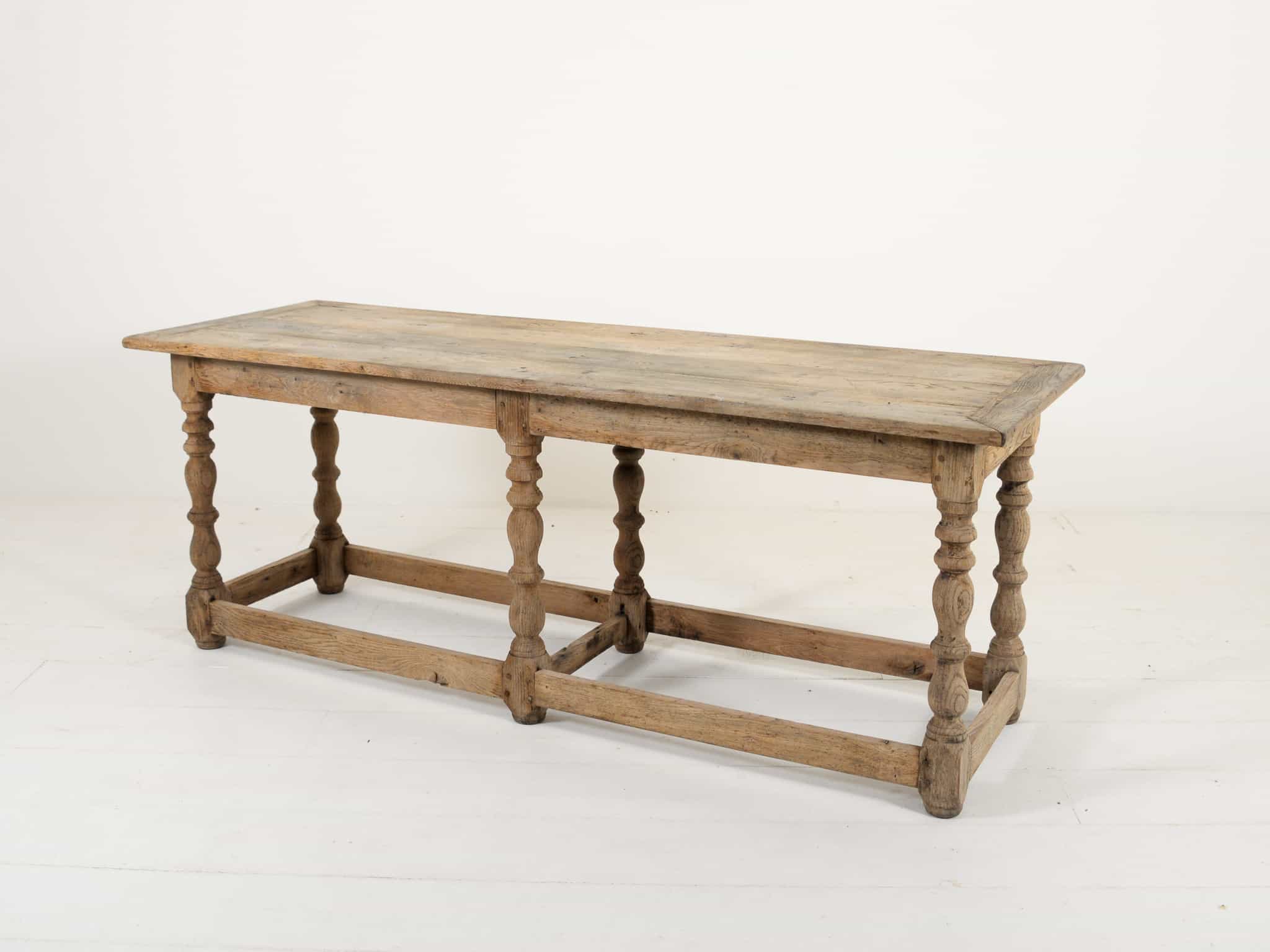 Oak Serving Table 19th century French 2 metres long