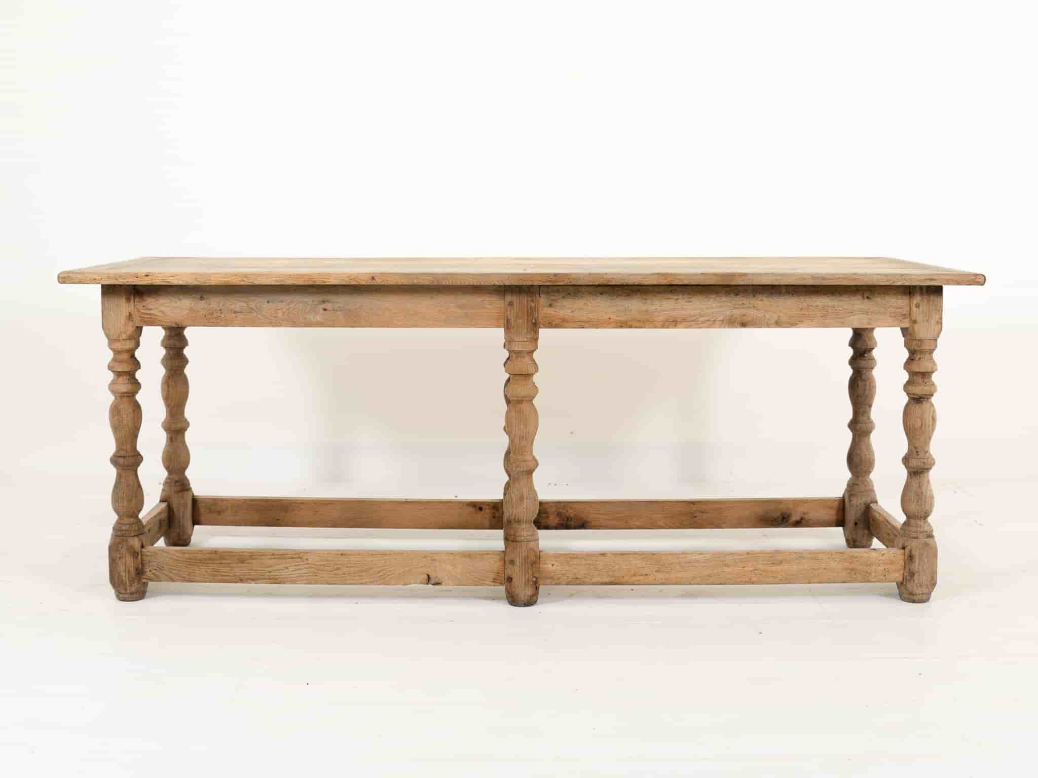 Oak Serving Table 2m long gallery image 1