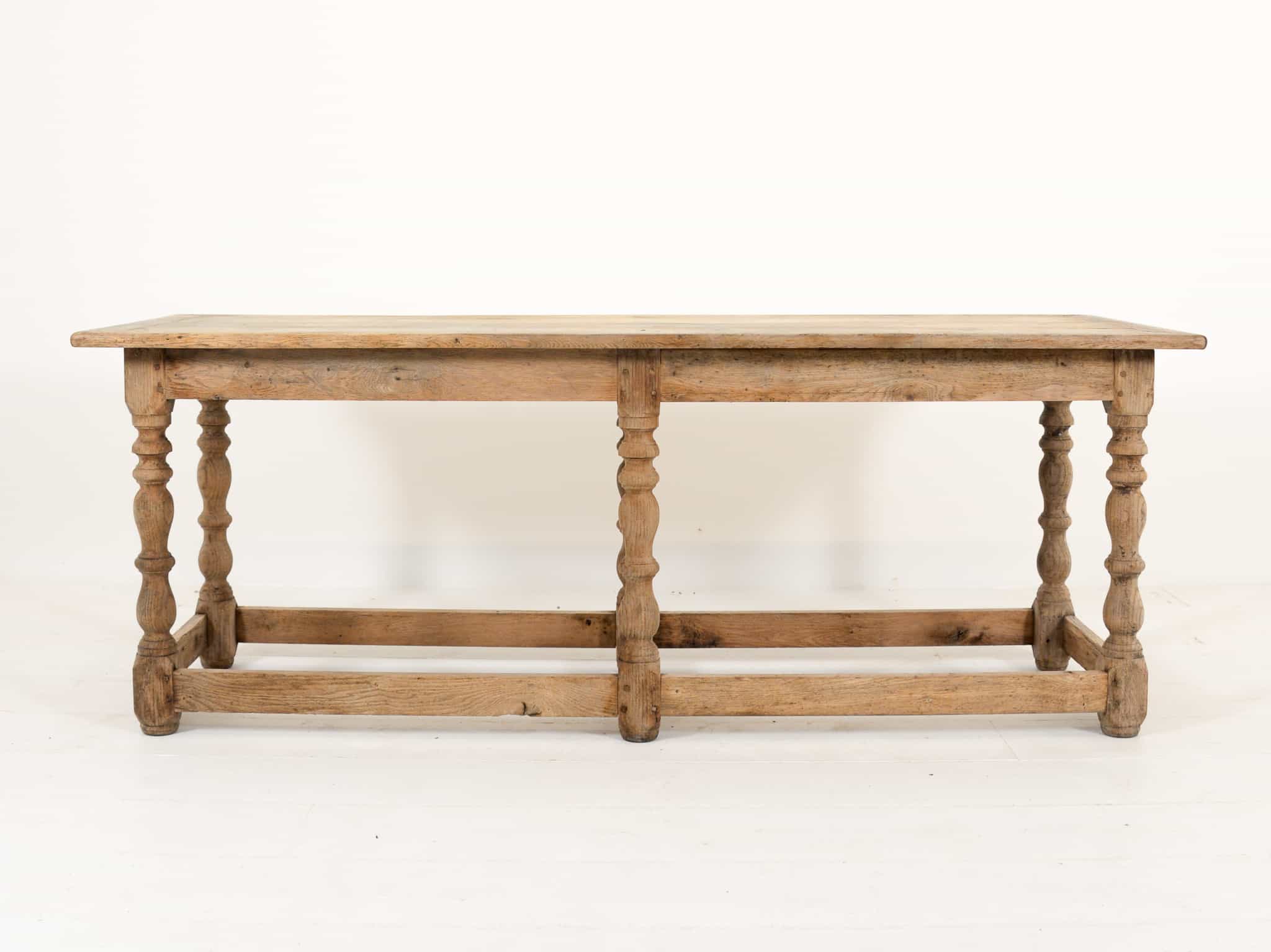 Oak Serving Table 19th century French 2 metres long