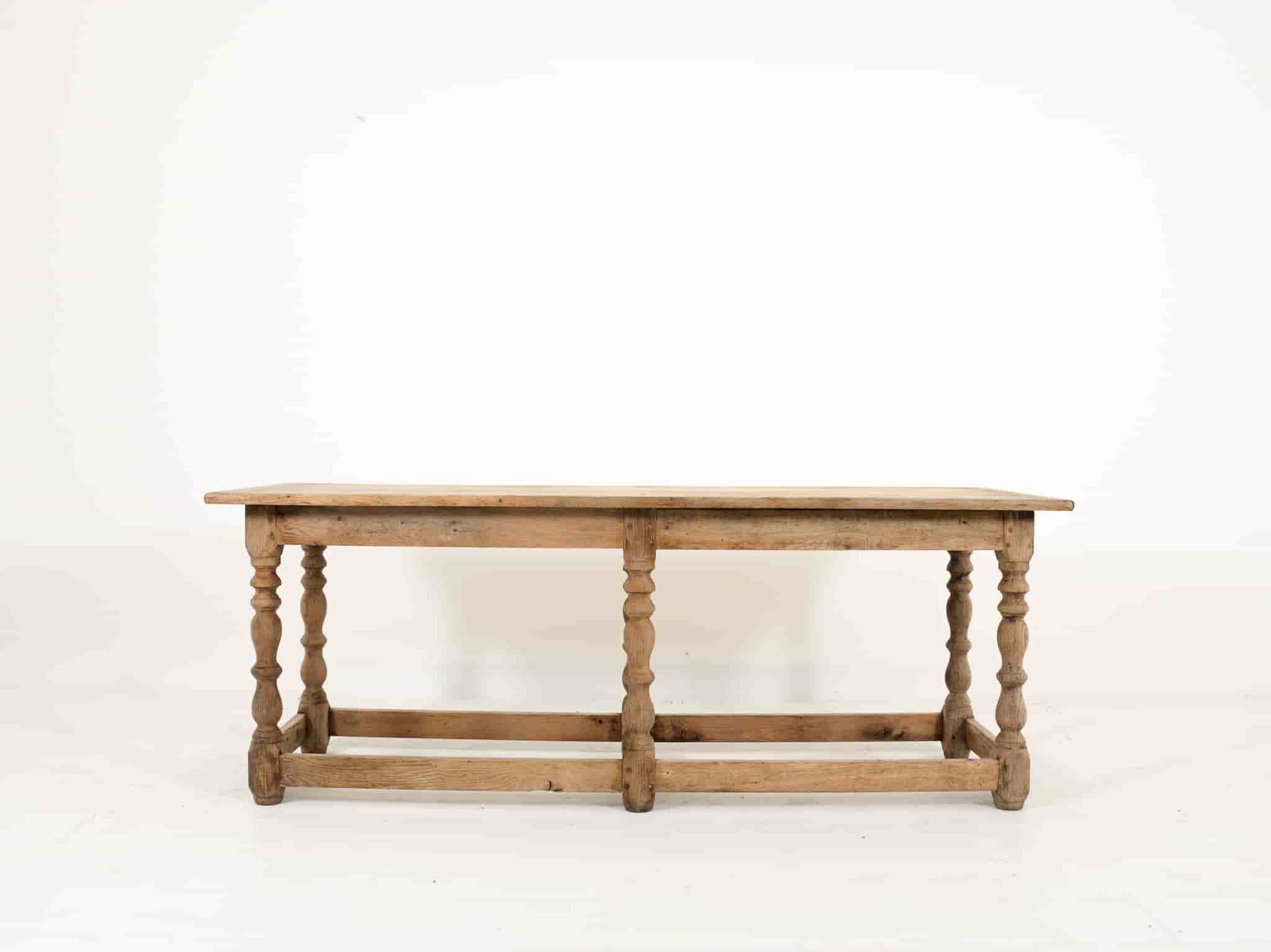 Oak Serving Table 2m long gallery image 2