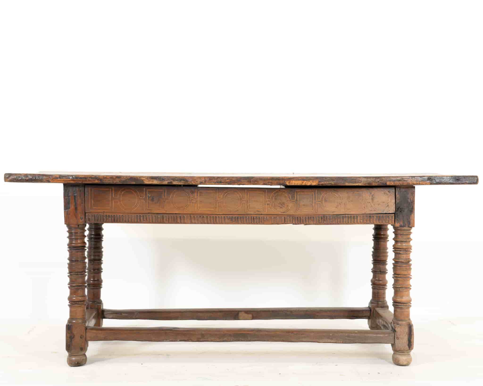 Spanish Walnut Serving Table gallery image 1