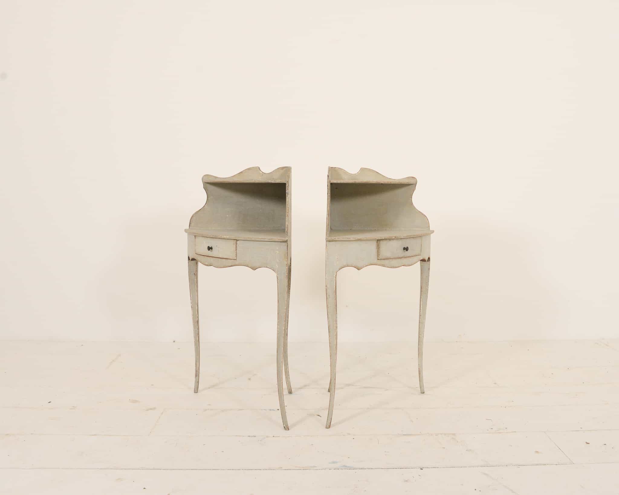 Pair of bedside tables French 19th century