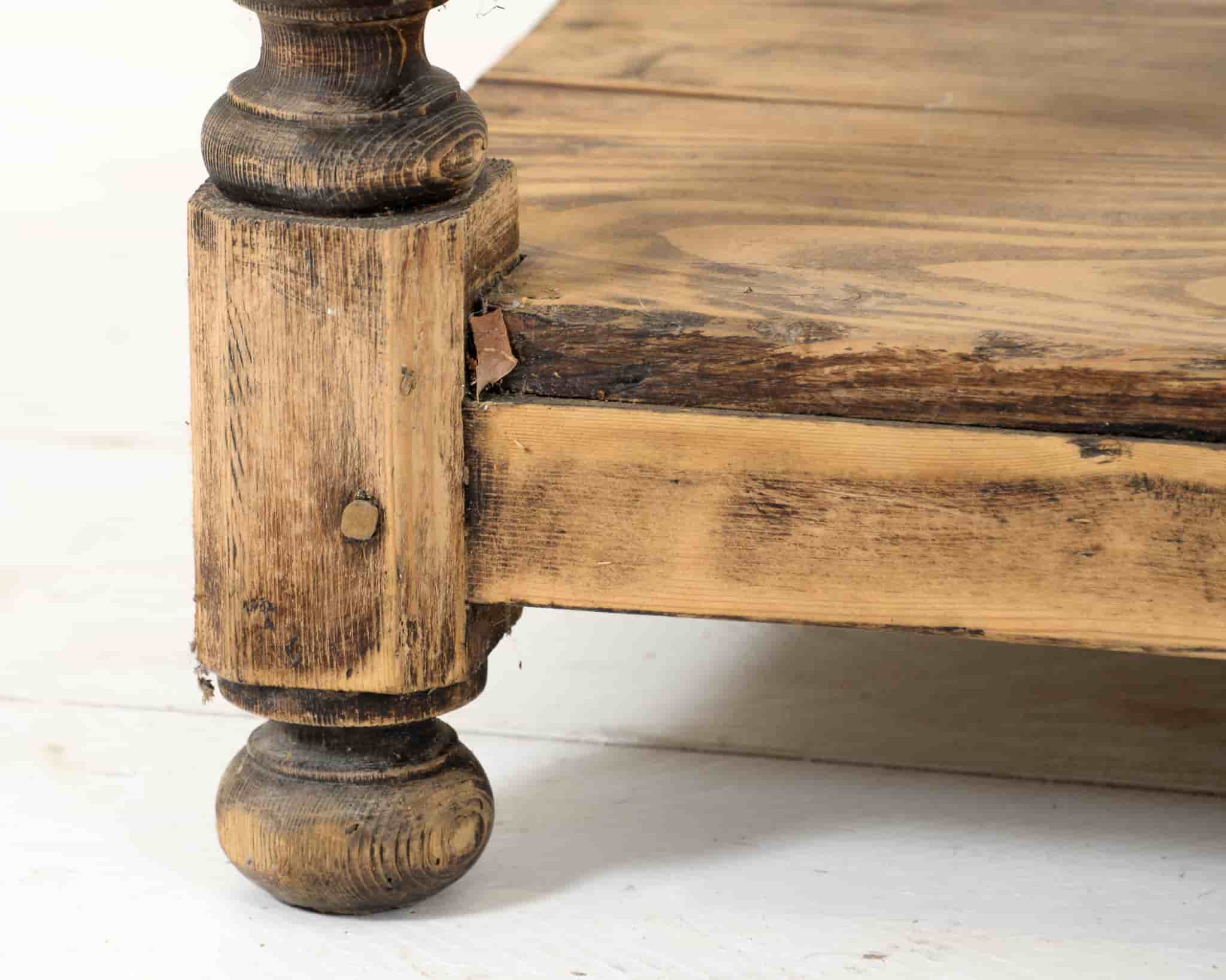 French Oak Drapers Table 158cm gallery image 2
