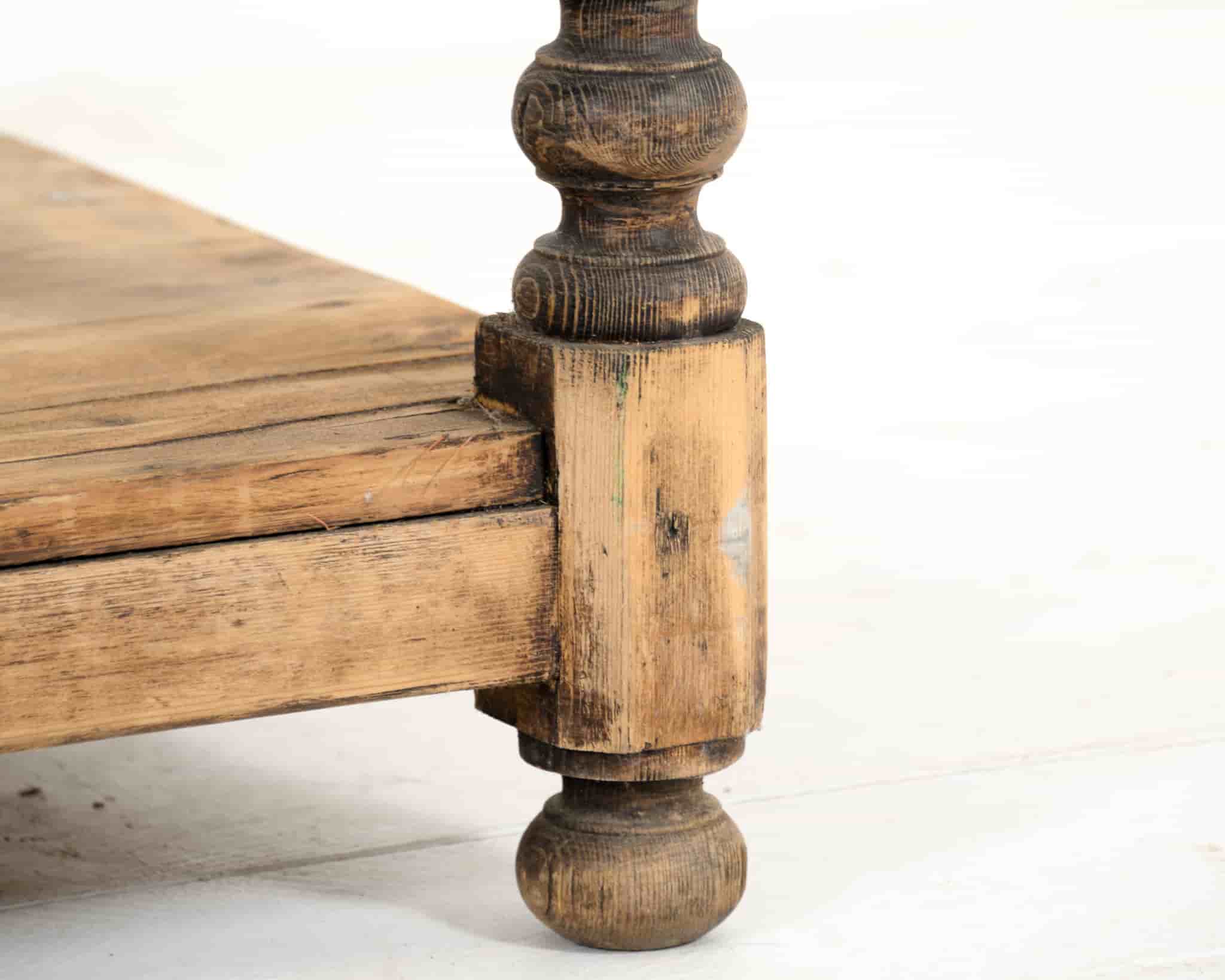 French Oak Drapers Table 158cm gallery image 5