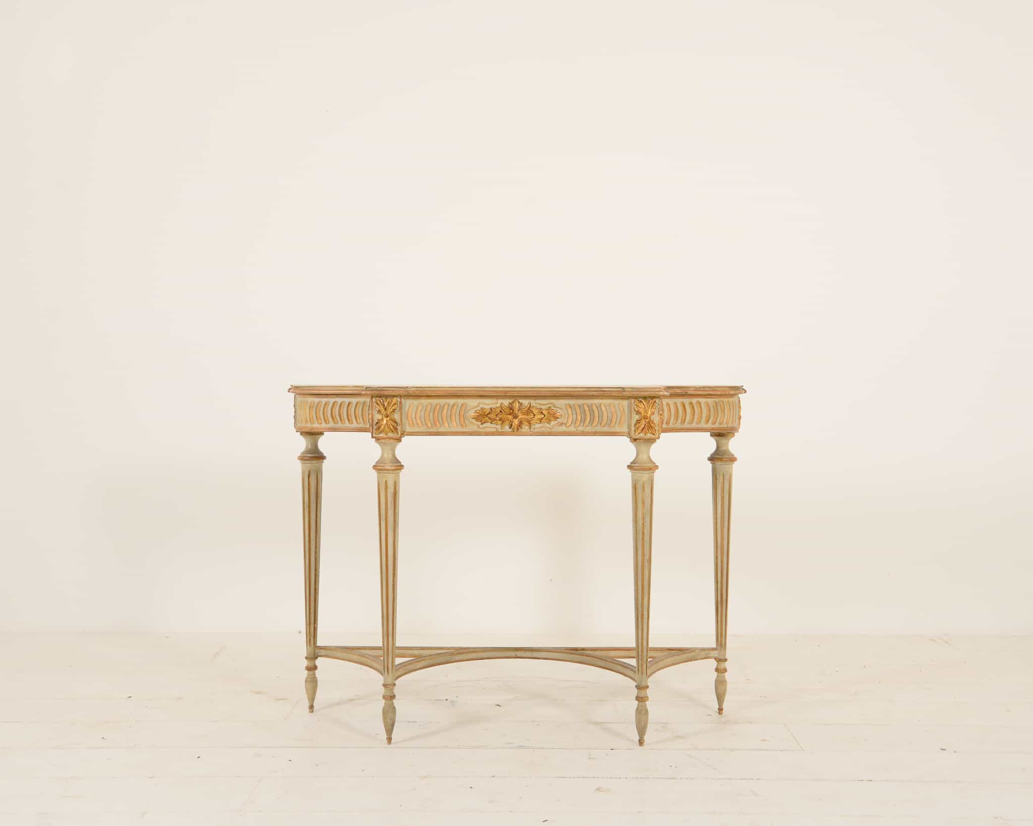 French Rococo console table