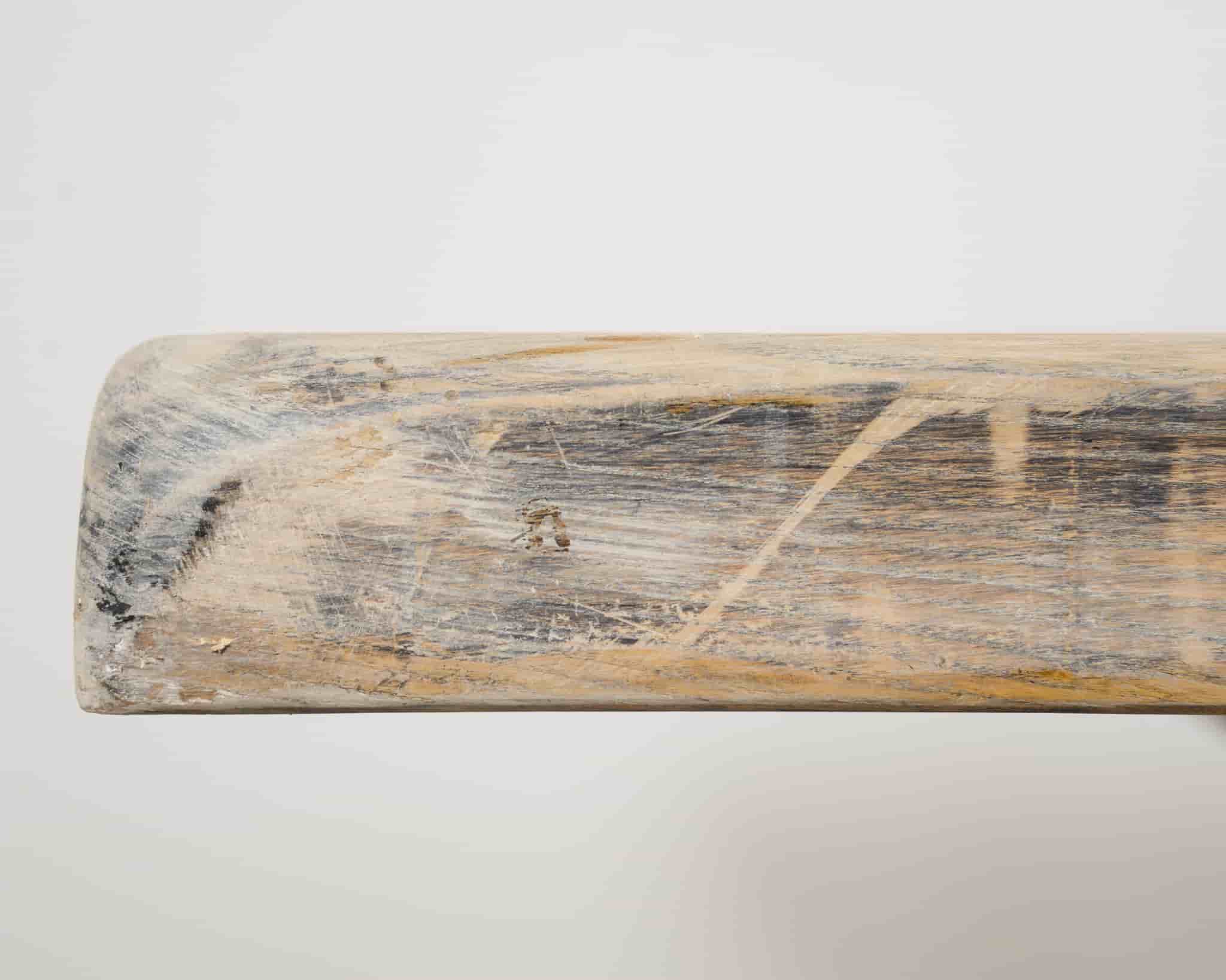 French limed oak dining table gallery image 3