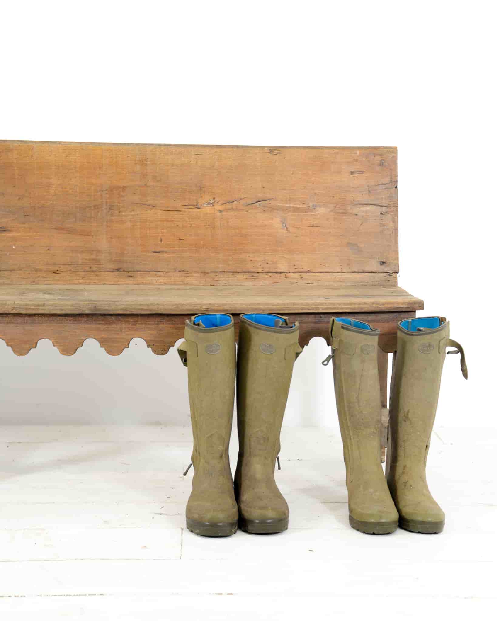 French oak indoor bench gallery image 5