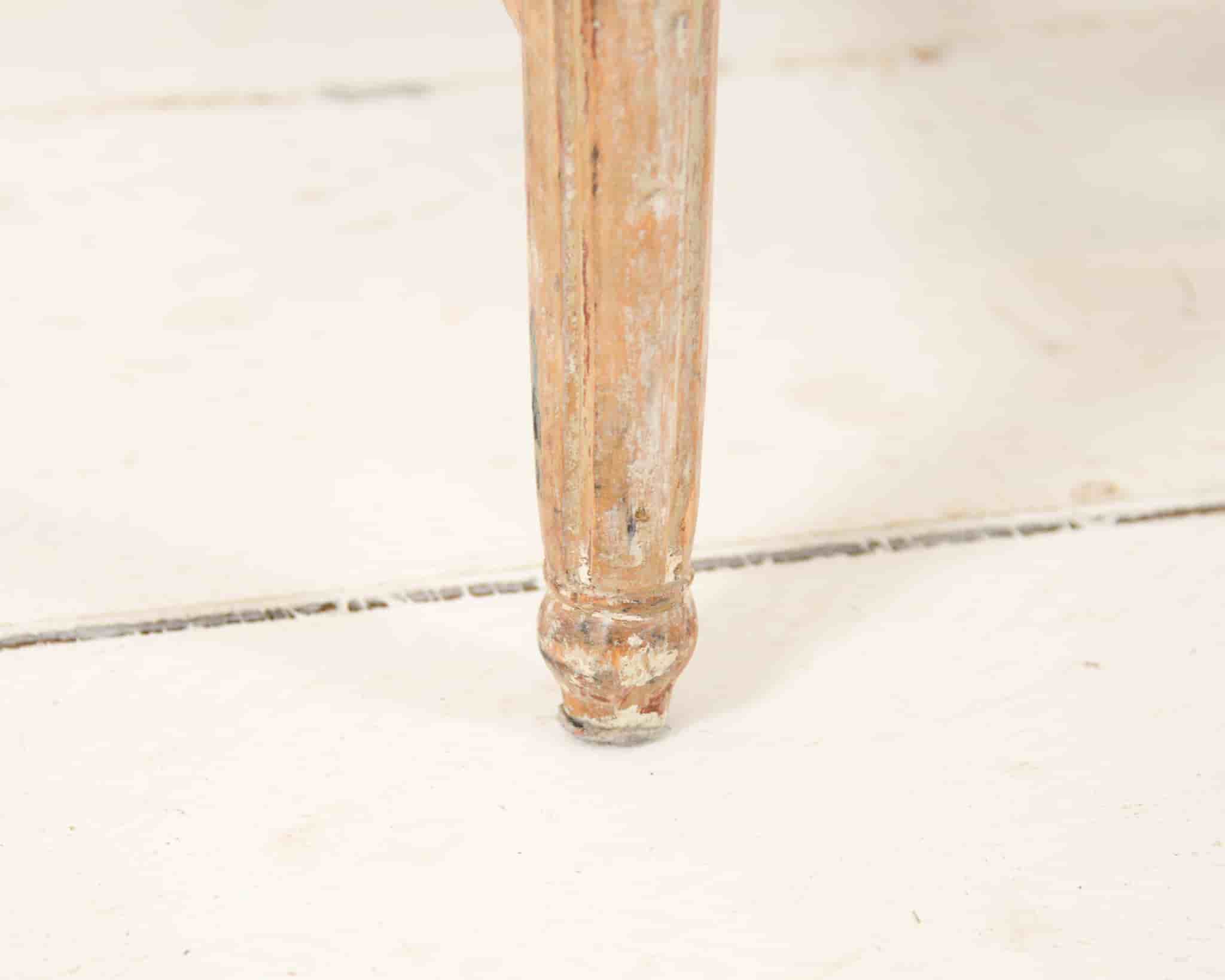 Set of six 18th century Gustavian Chairs gallery image 6