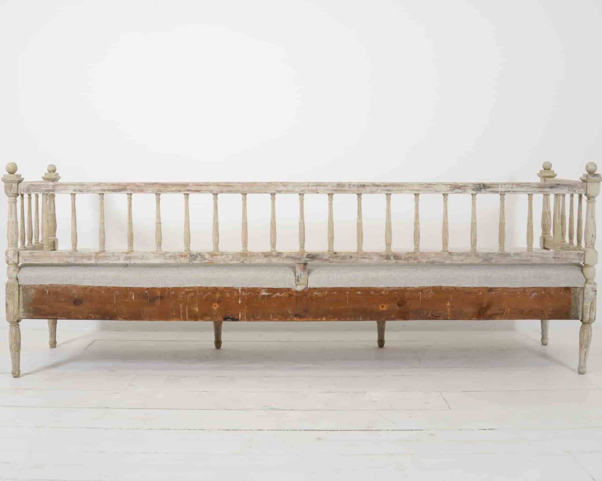 Swedish early 19th century sofa gallery image 7