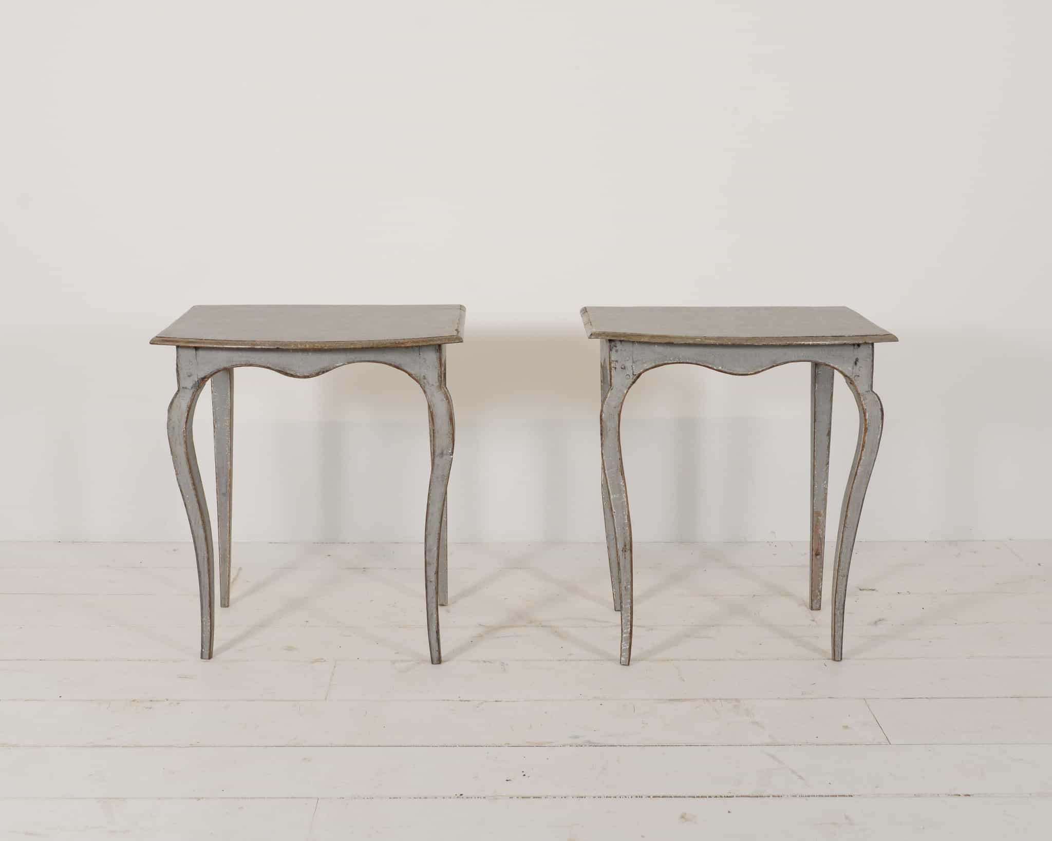 Pair of Painted Side Tables