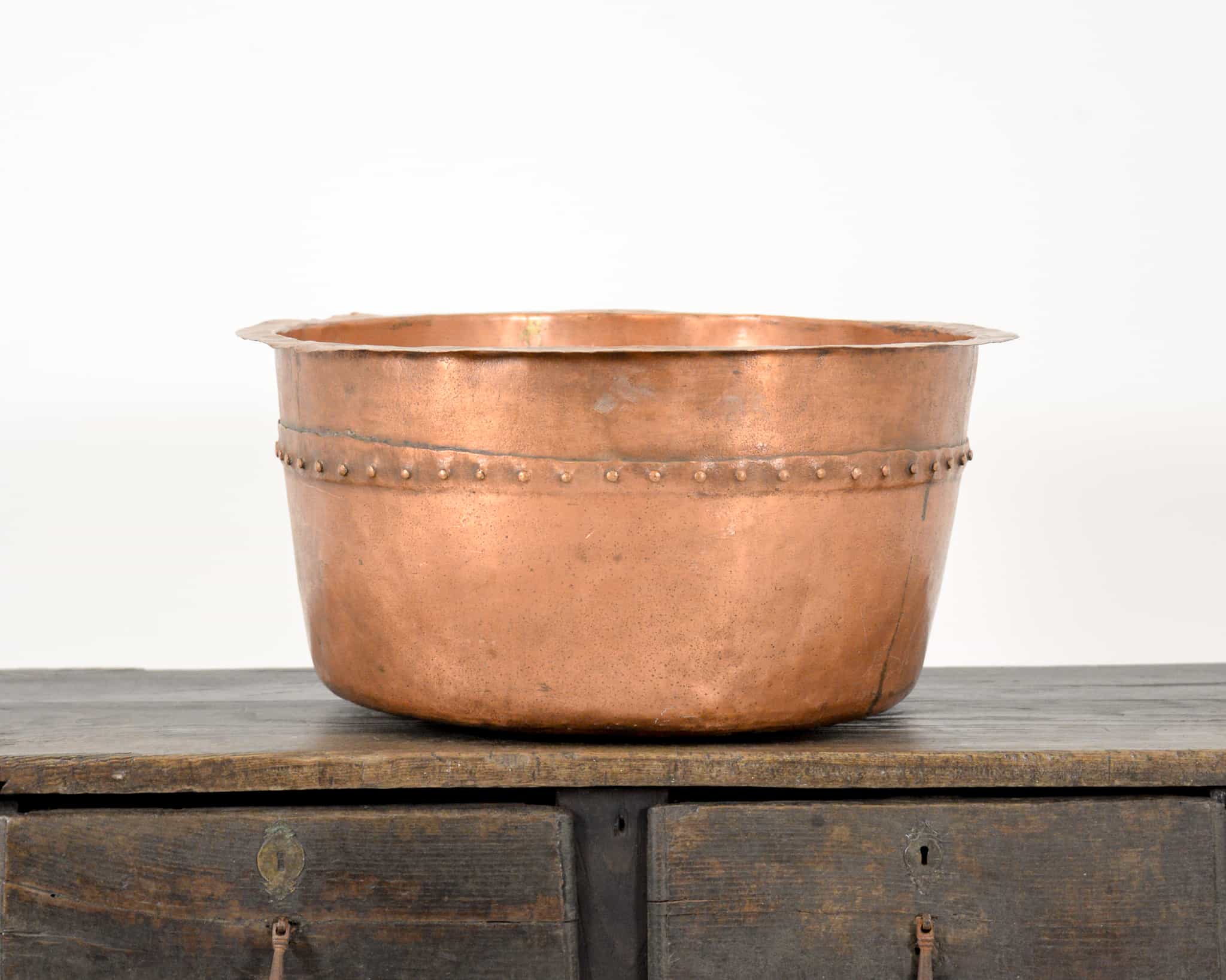 19th century copper planter
