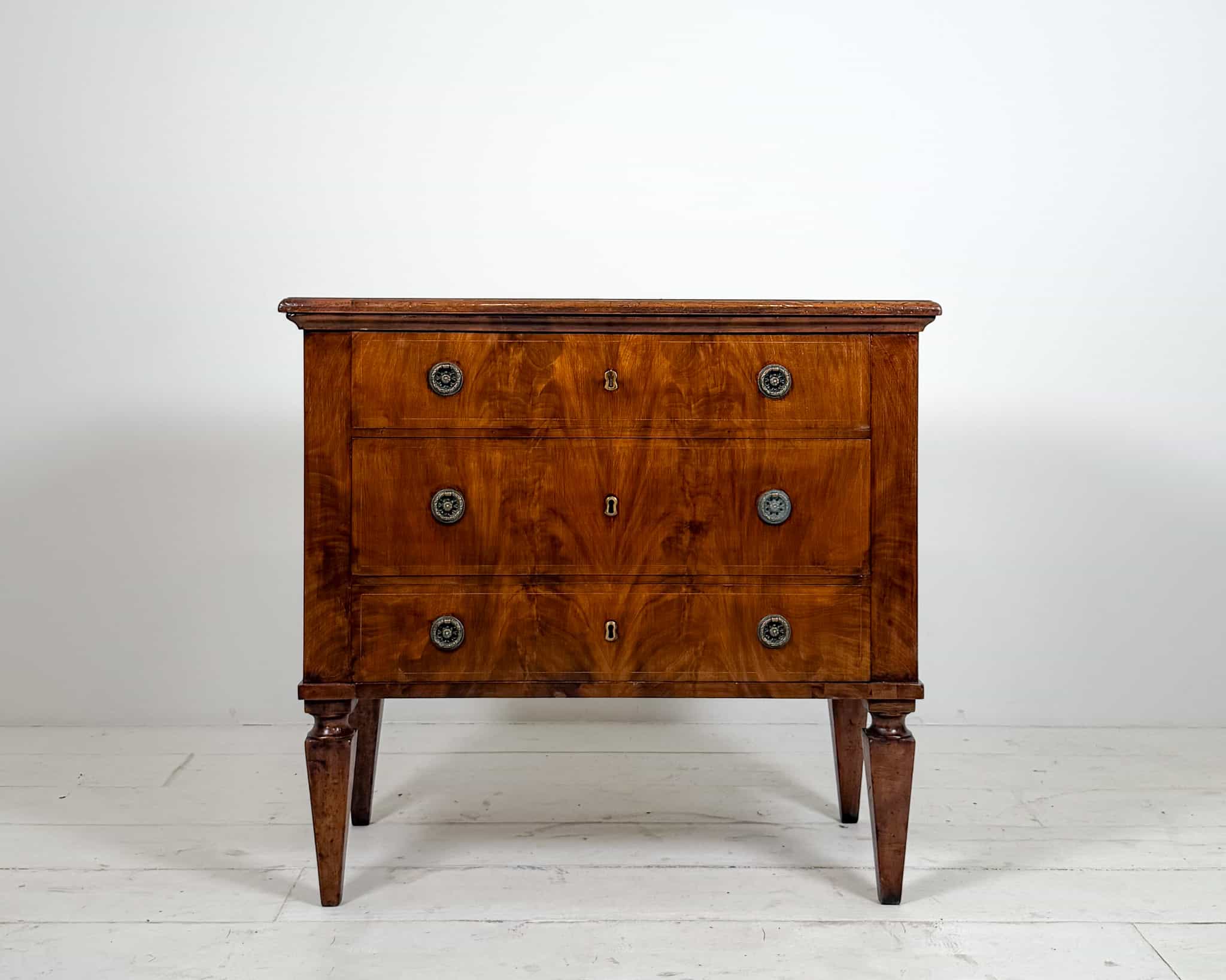 Walnut commode