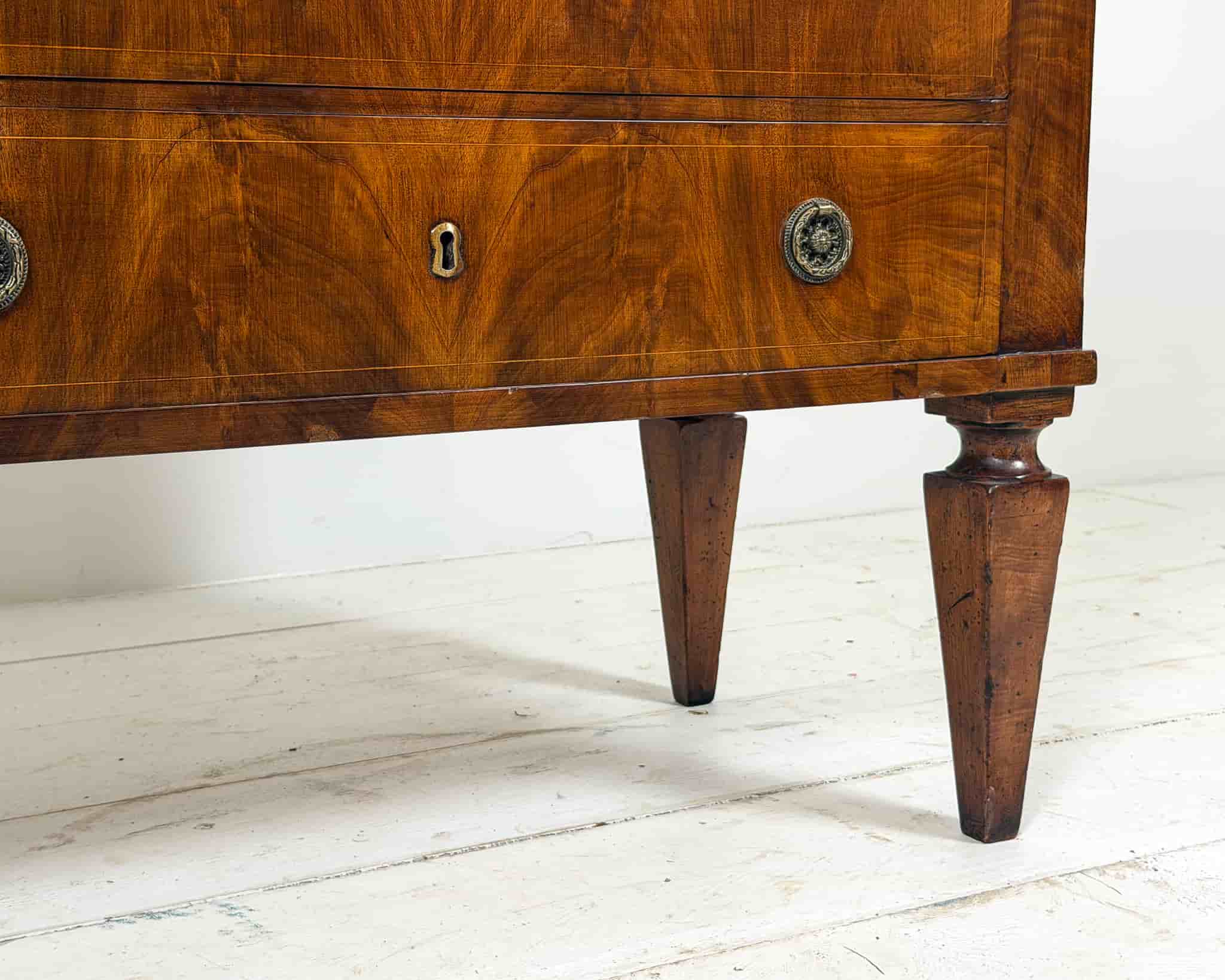 Walnut Three Drawer Commode gallery image 4