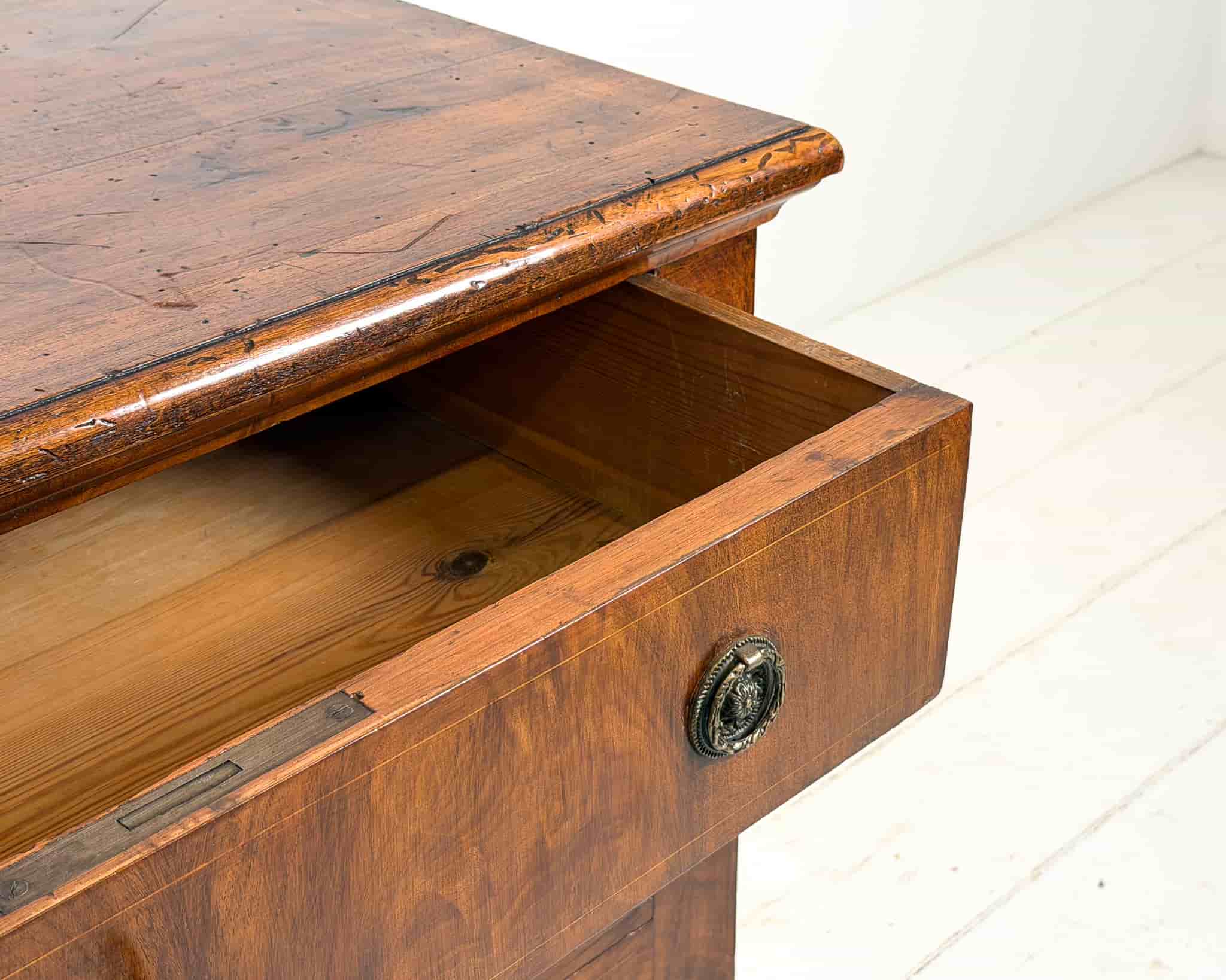 Walnut Three Drawer Commode gallery image 8