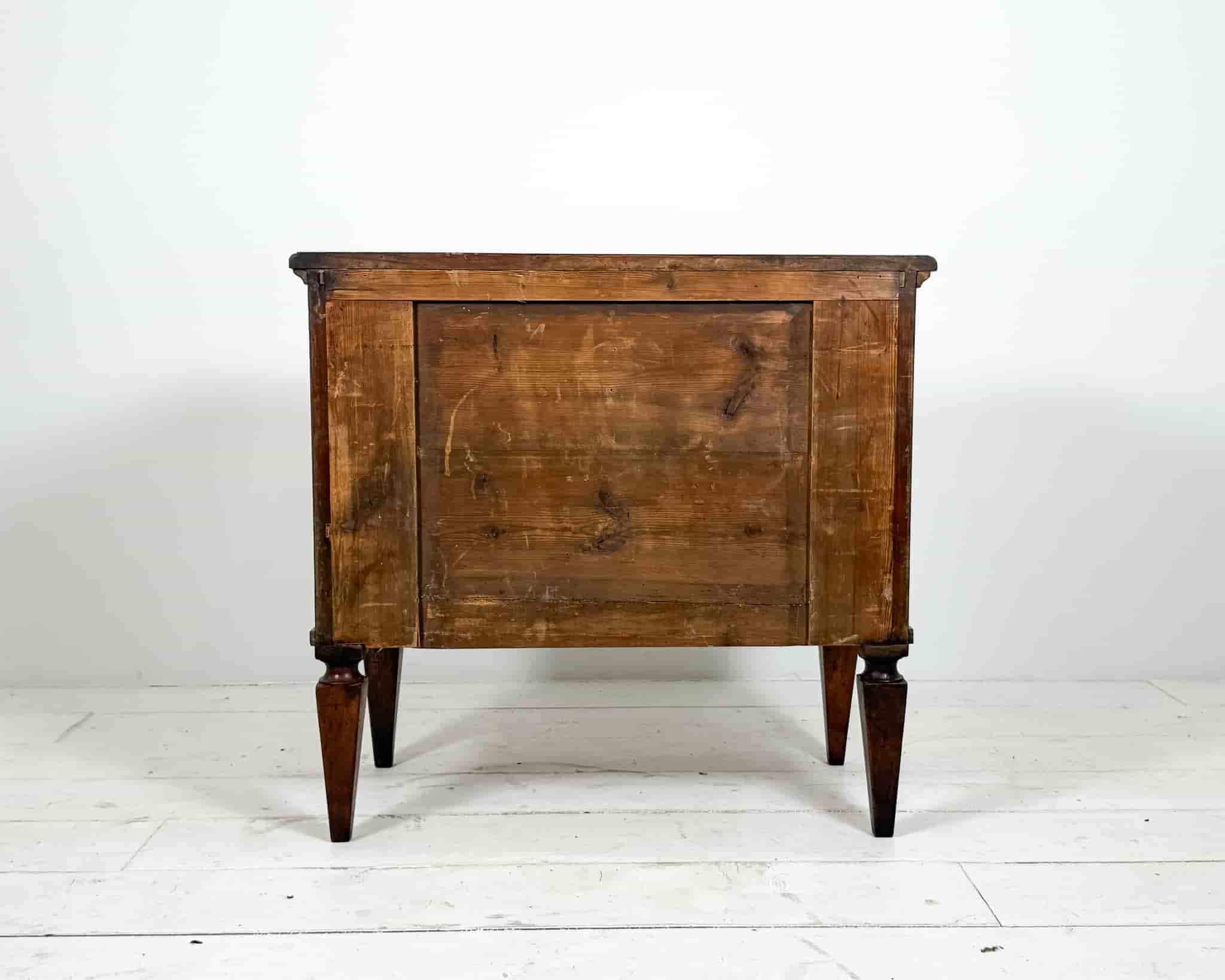 Walnut Three Drawer Commode gallery image 10
