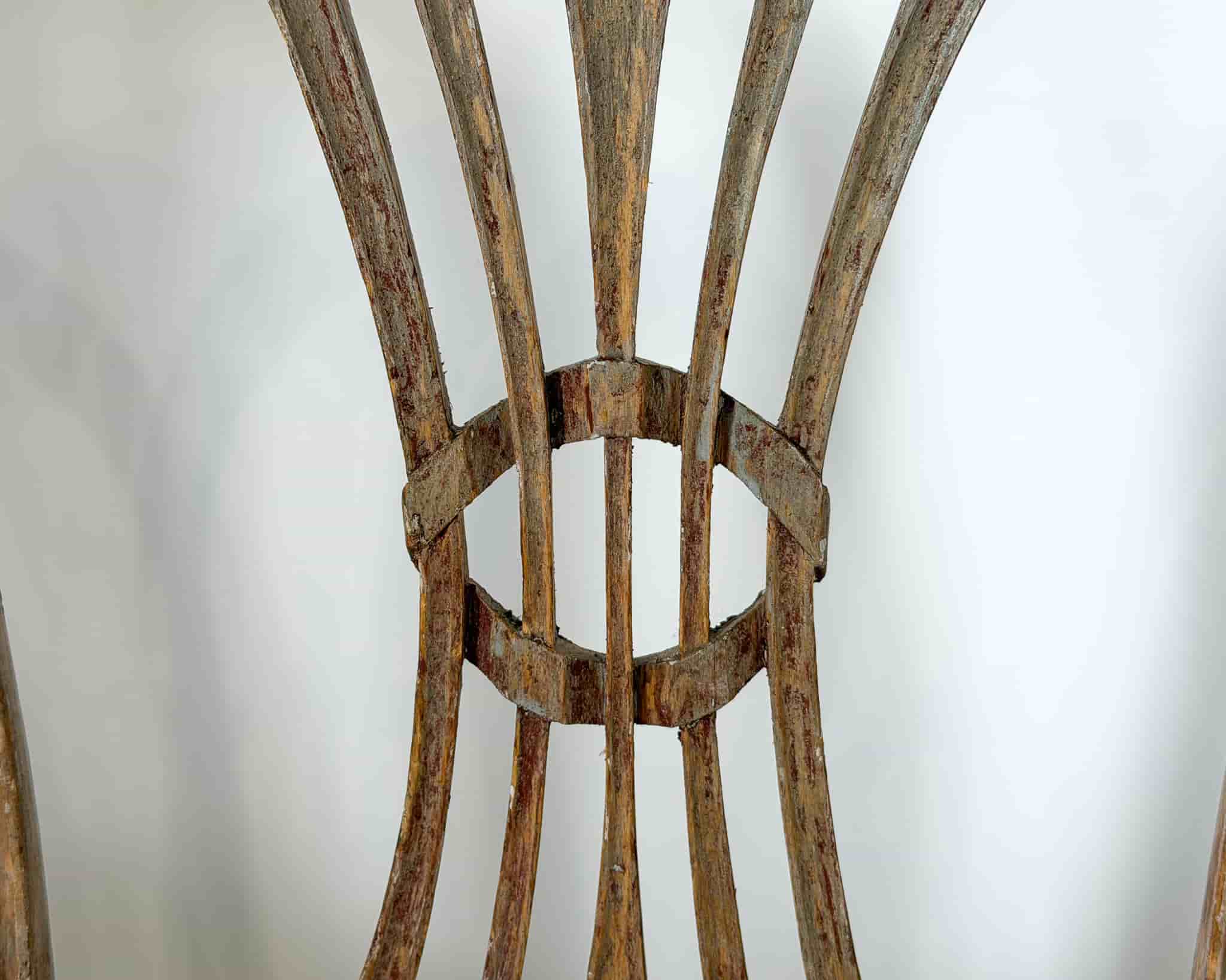 Four Gustavian Dining Chairs gallery image 4