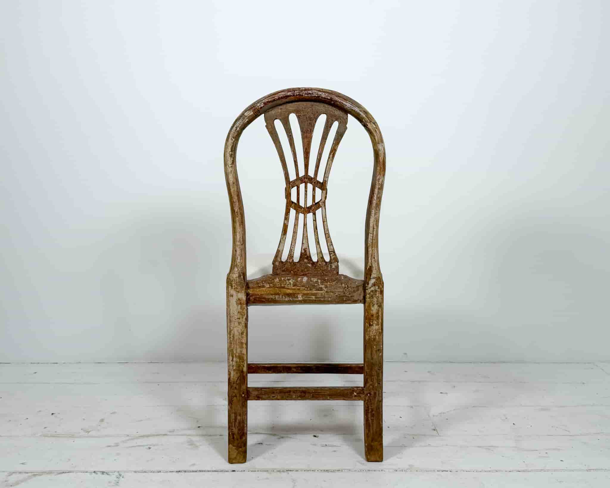 Four Gustavian Dining Chairs gallery image 7