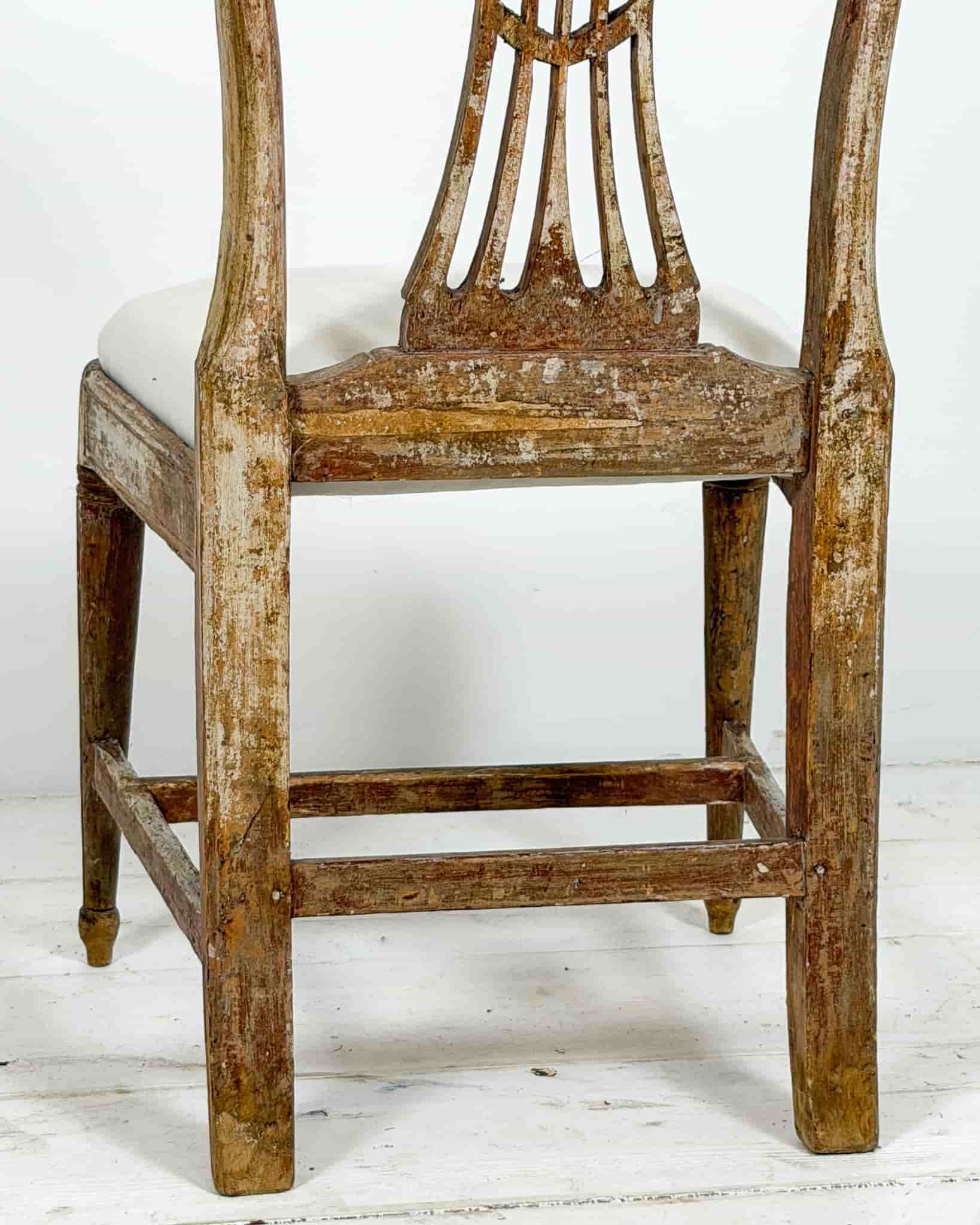Four Gustavian Dining Chairs gallery image 9