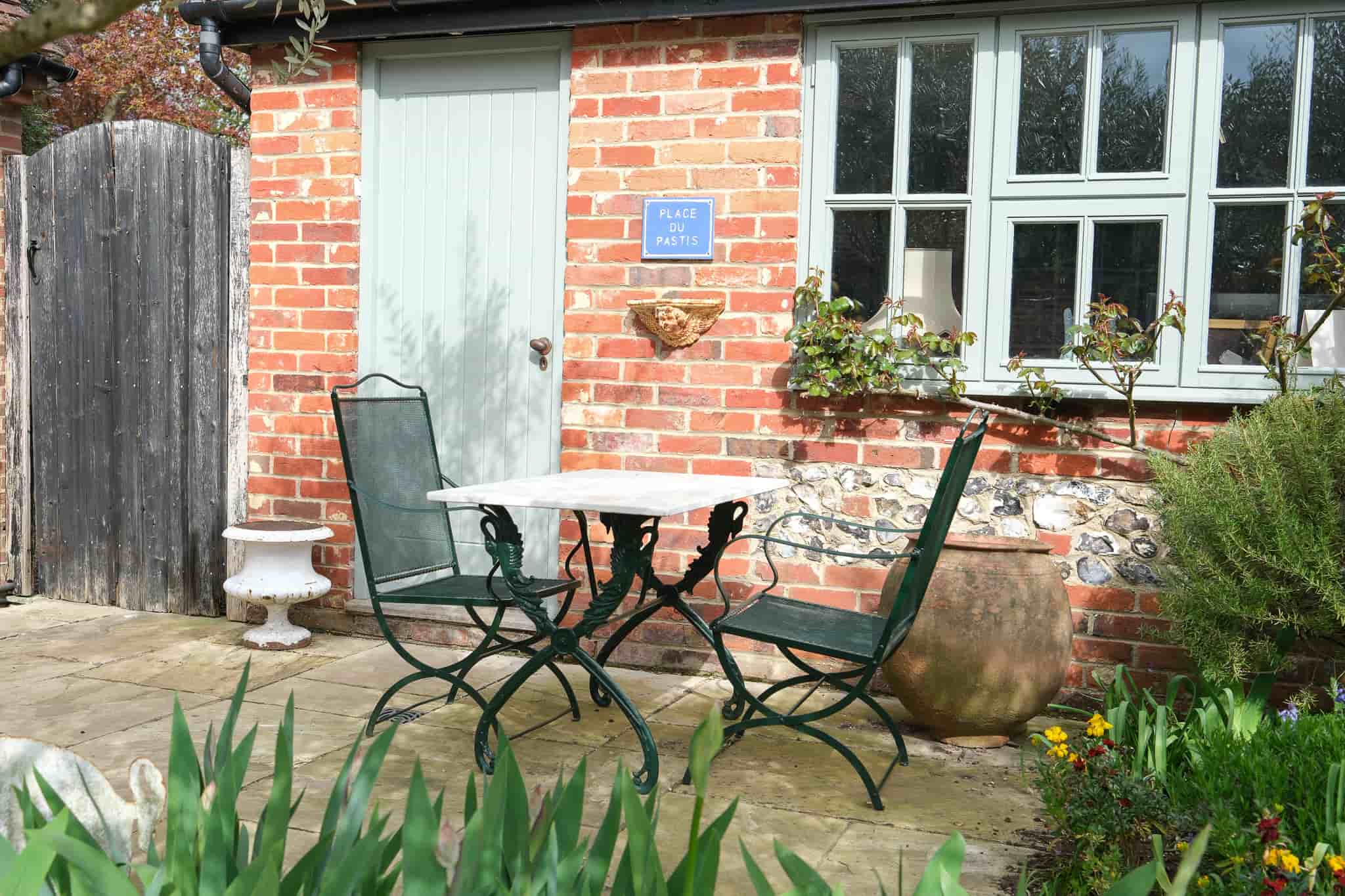 French 19th century garden table and chairs gallery image 6
