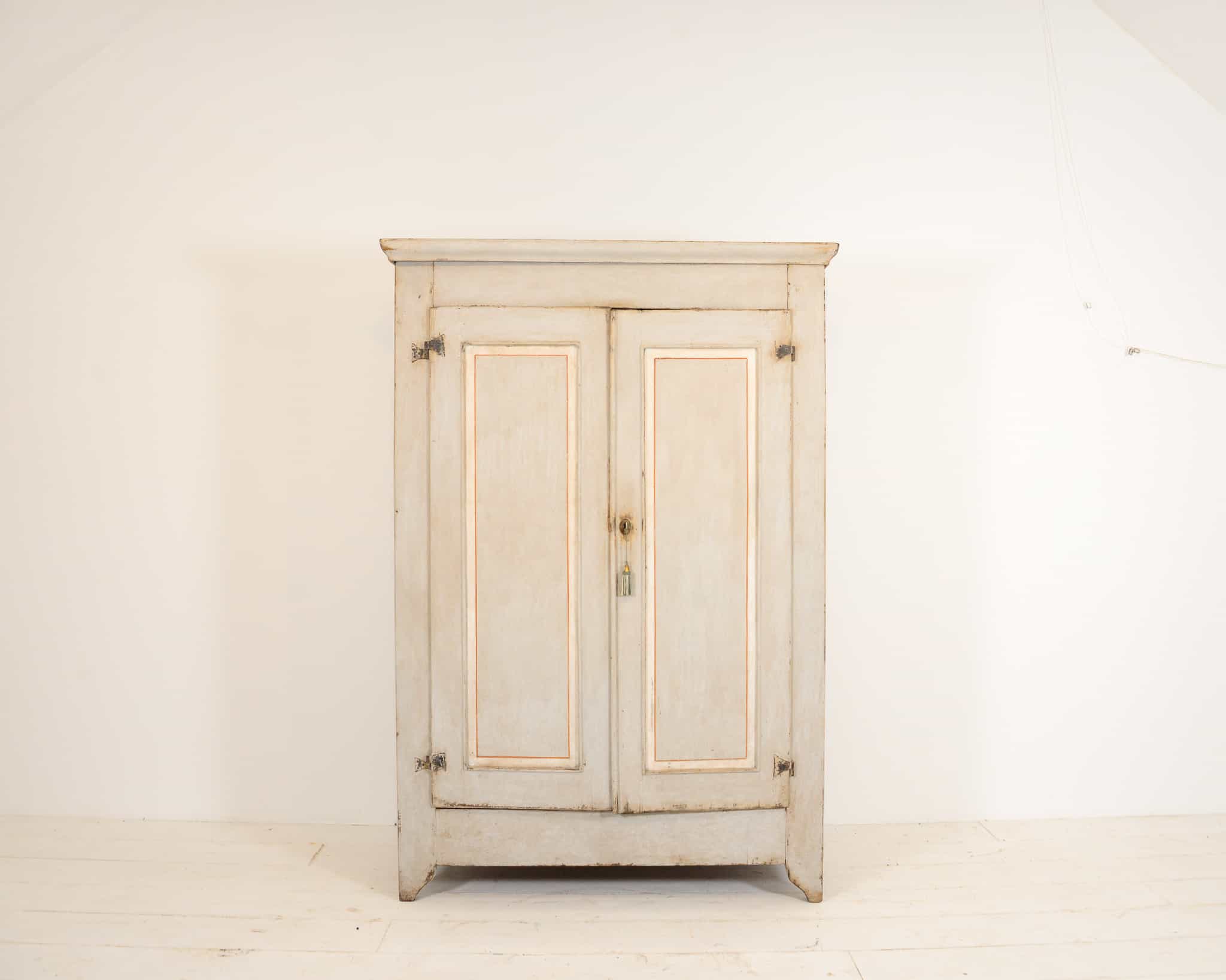Painted cupboard with shelves