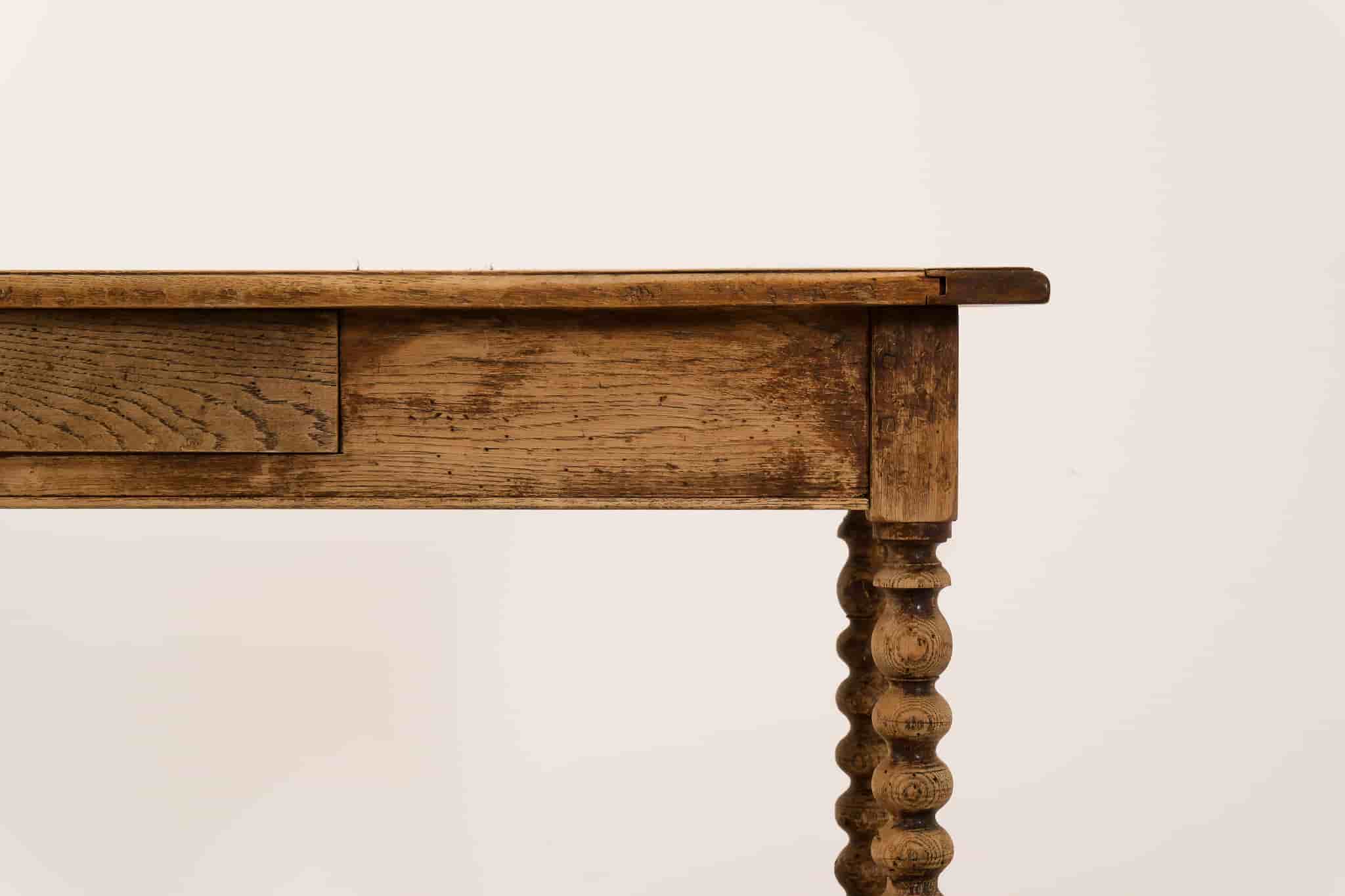 French Oak Console Table gallery image 3