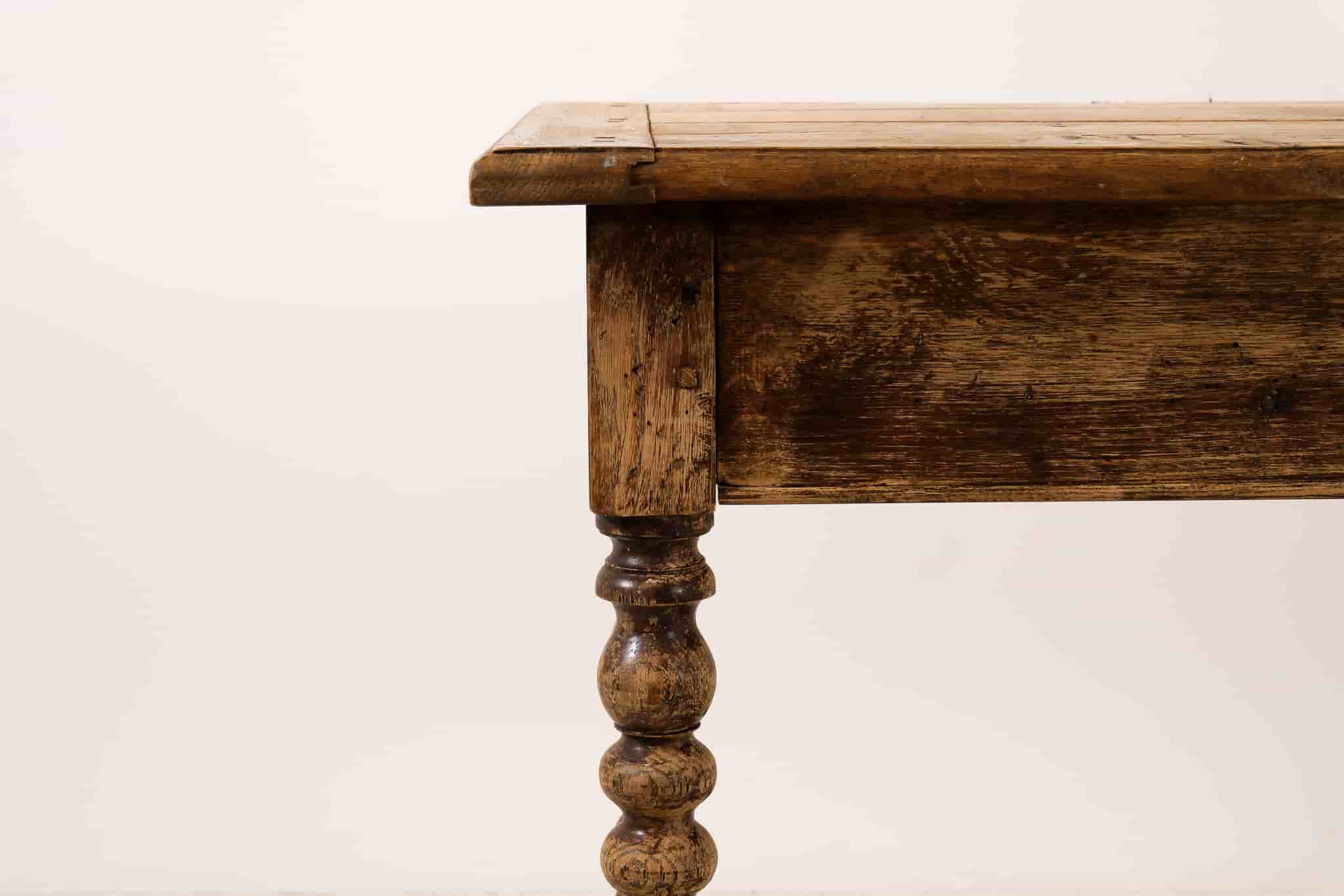 French Oak Console Table gallery image 5