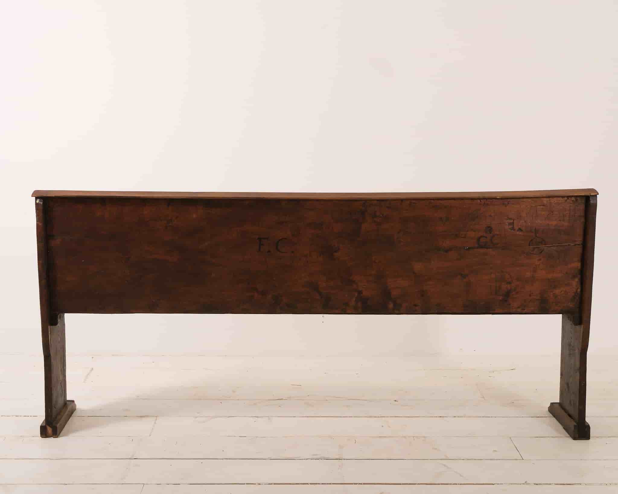 Italian Oak Bench gallery image 6