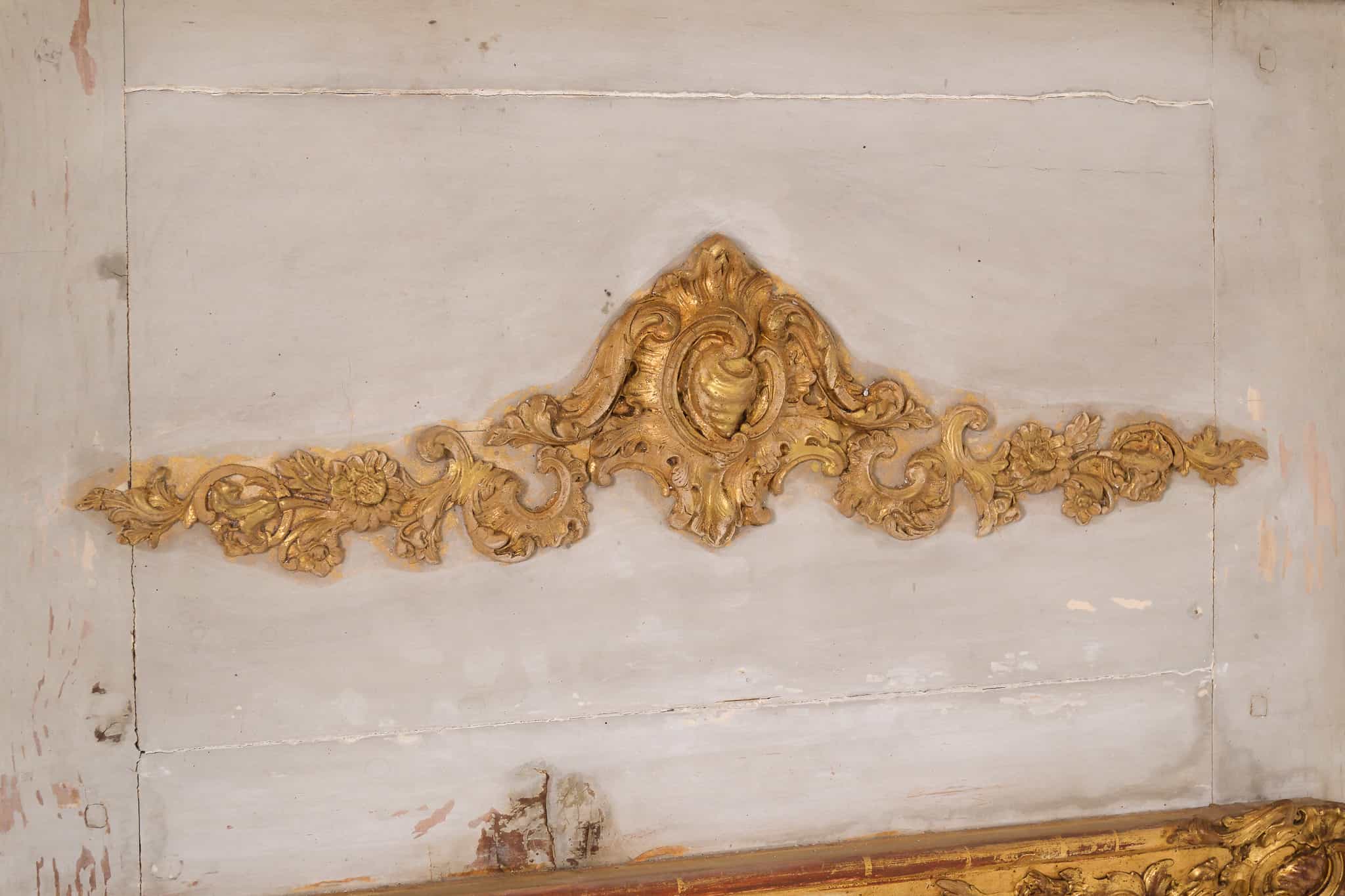 French Trumeau Mirror