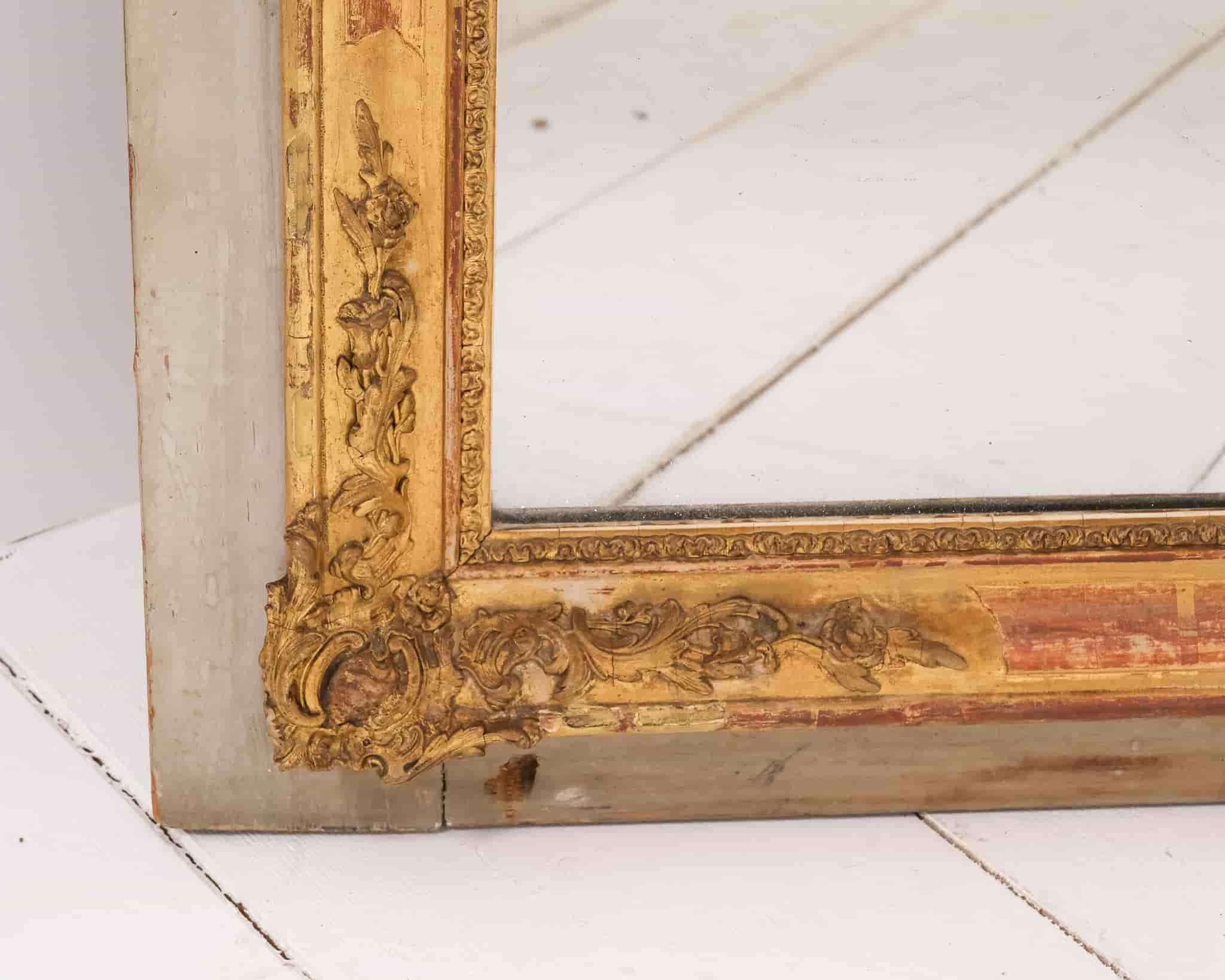 French 19th Century Trumeau Mirror gallery image 2