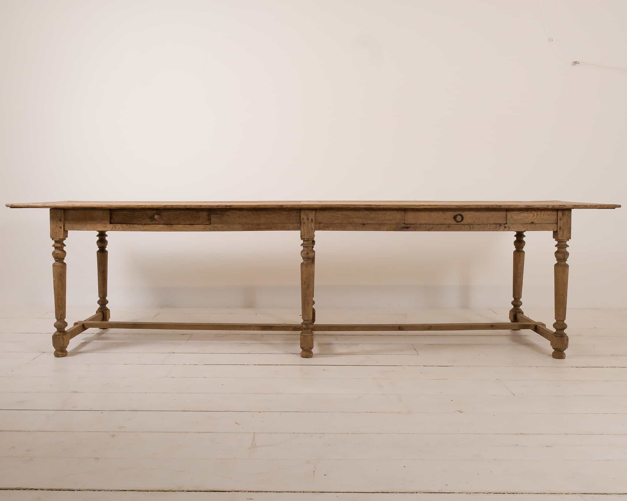 French Oak Dining Table main image
