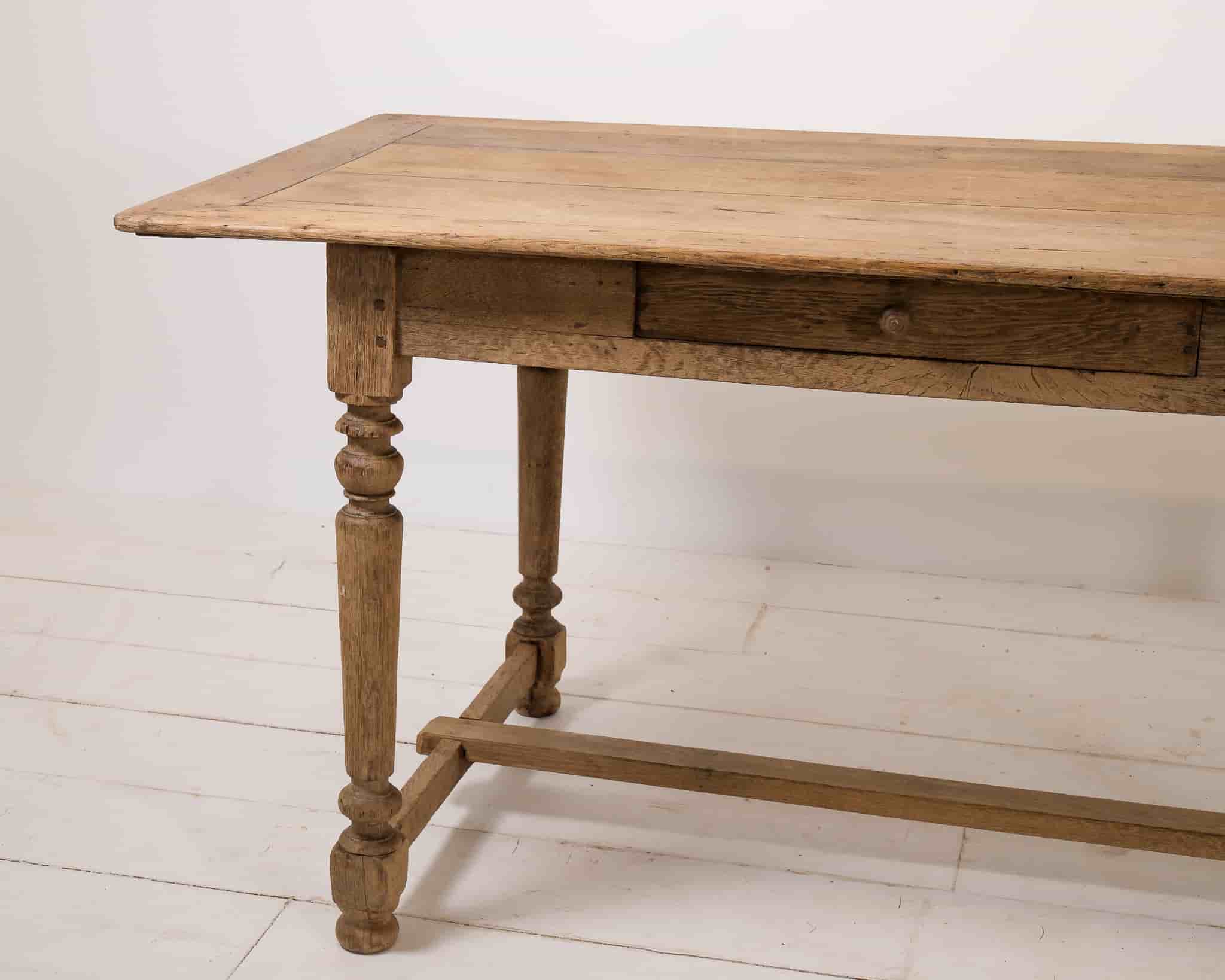 French Oak Dining Table gallery image 1