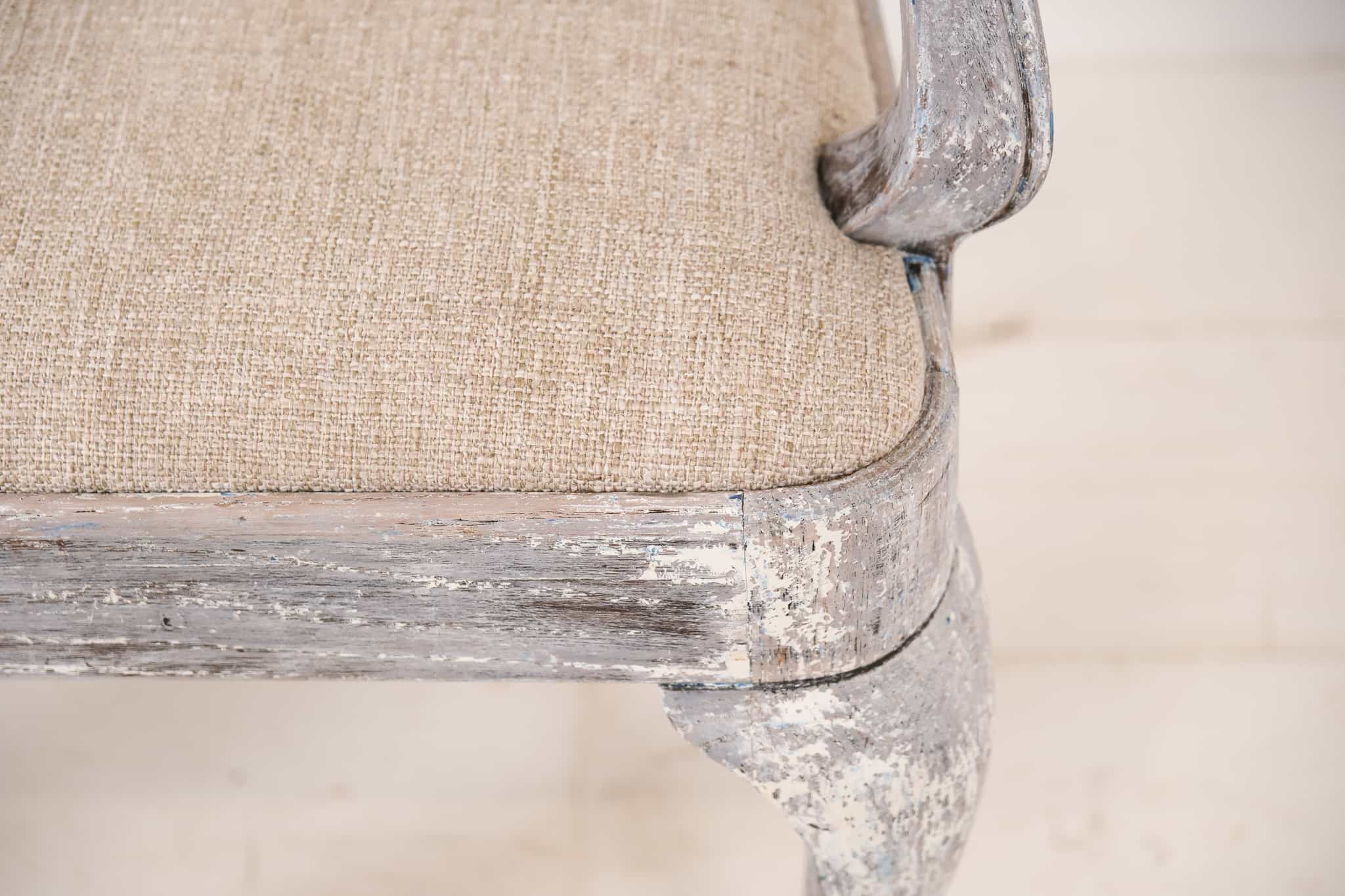 19th century Swedish carver chairs